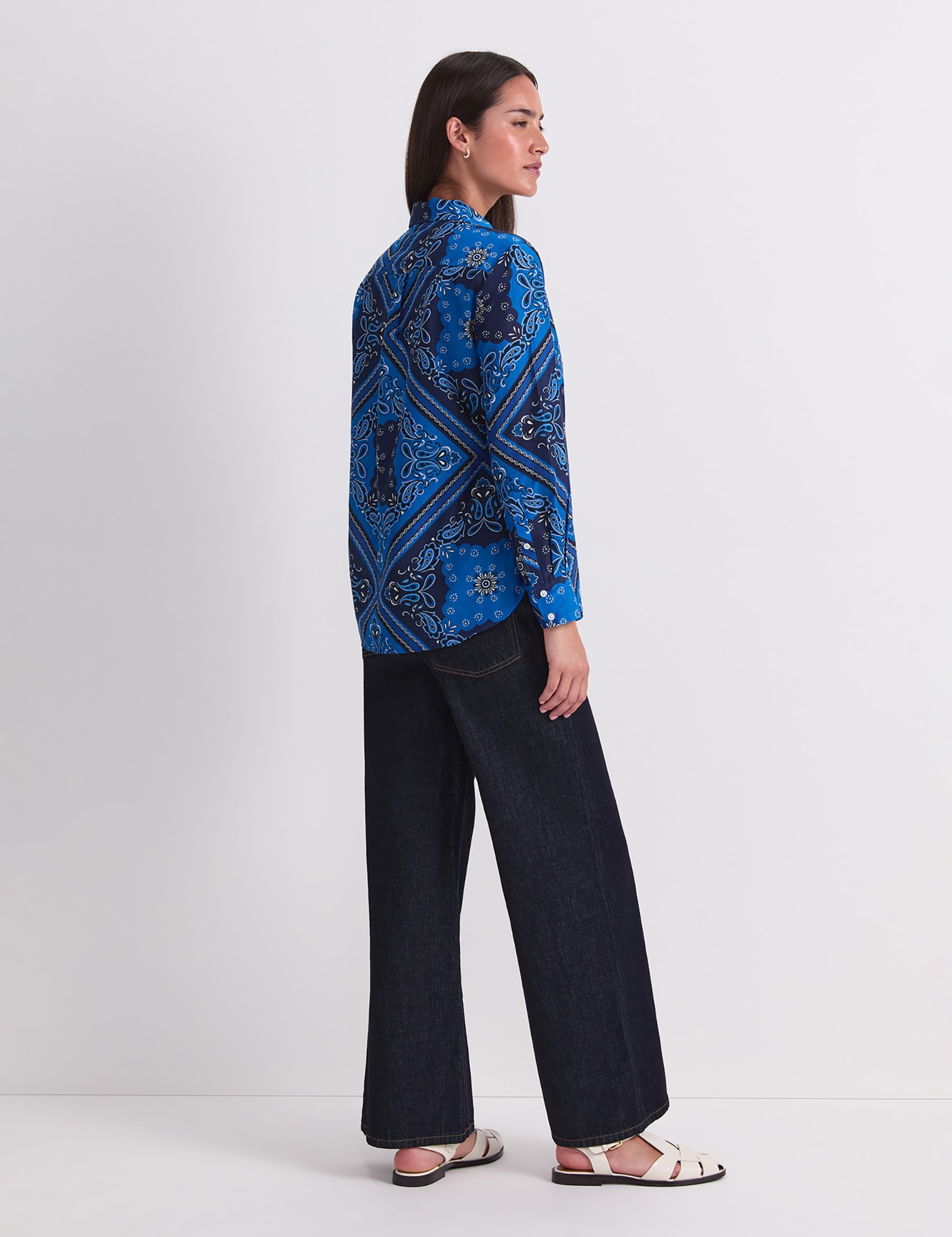 Cotton Rich Bandana Print Shirt 3 of 7