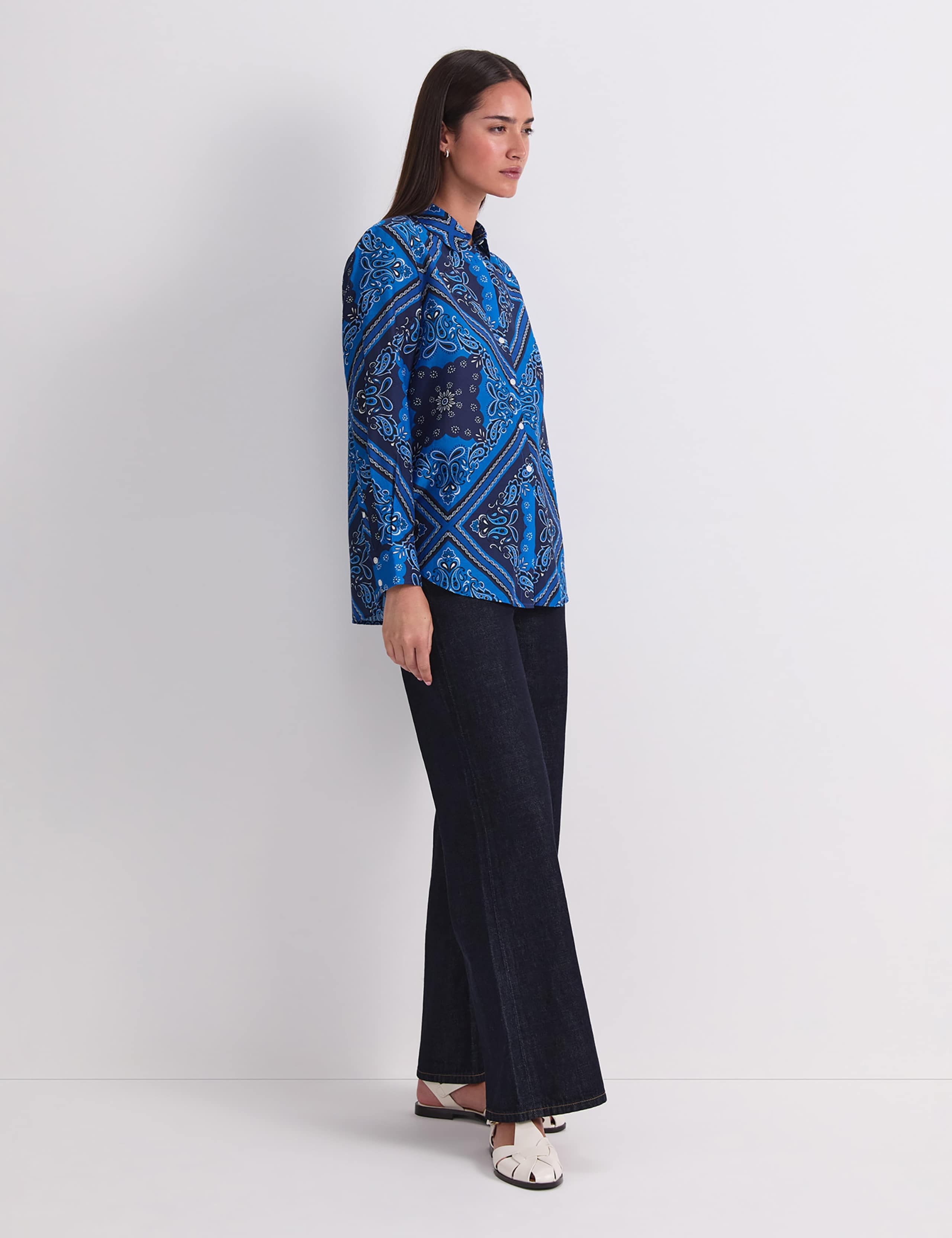 Cotton Rich Bandana Print Shirt 4 of 7