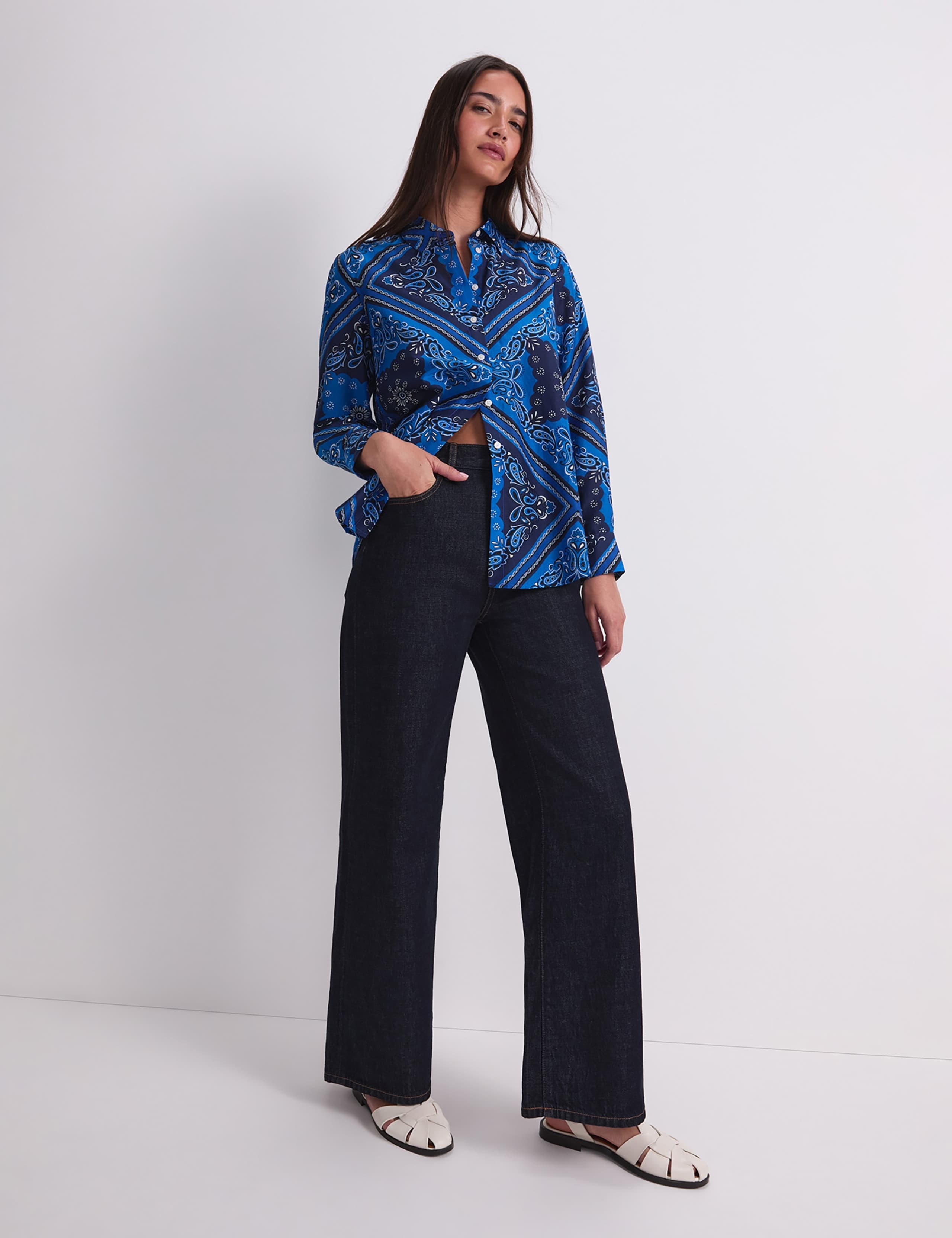 Cotton Rich Bandana Print Shirt 5 of 7