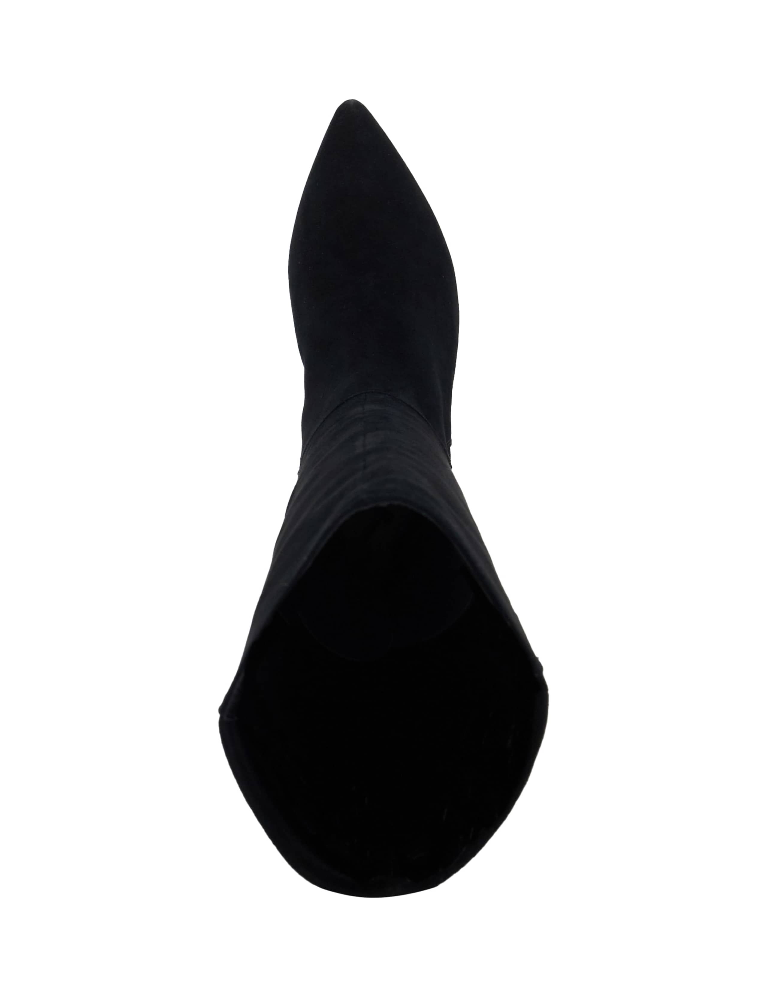 Leather Kitten Heel Knee High Boots 4 of 4