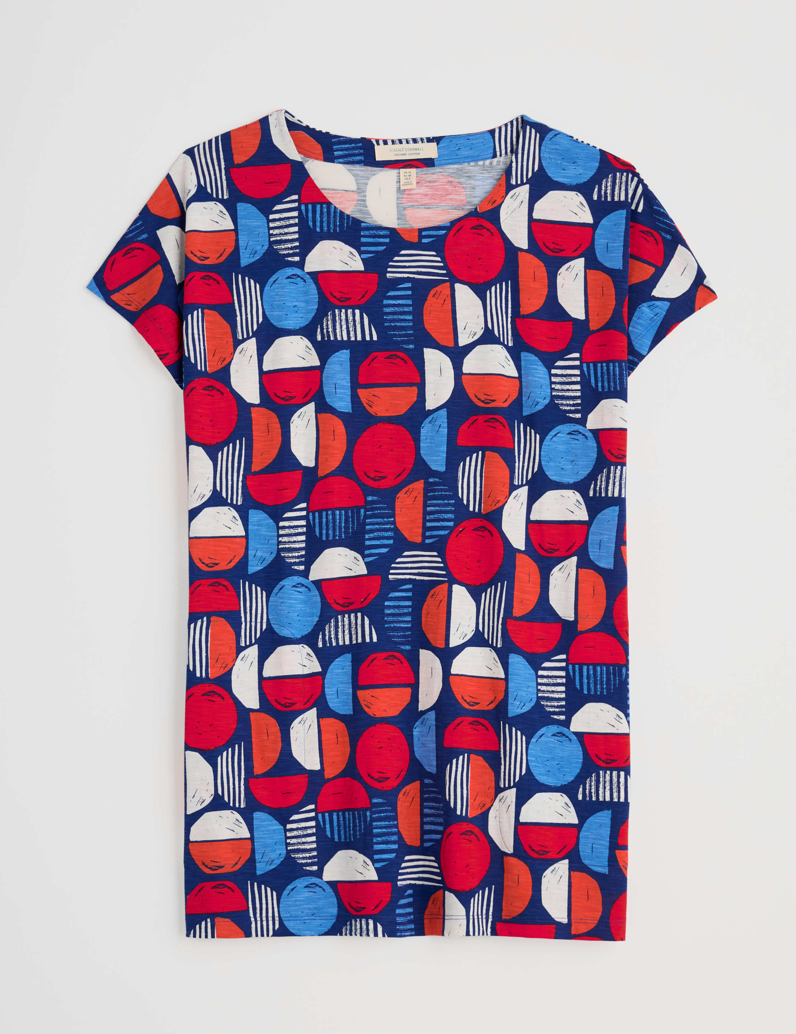 Pure Cotton Geometric Tunic 2 of 4