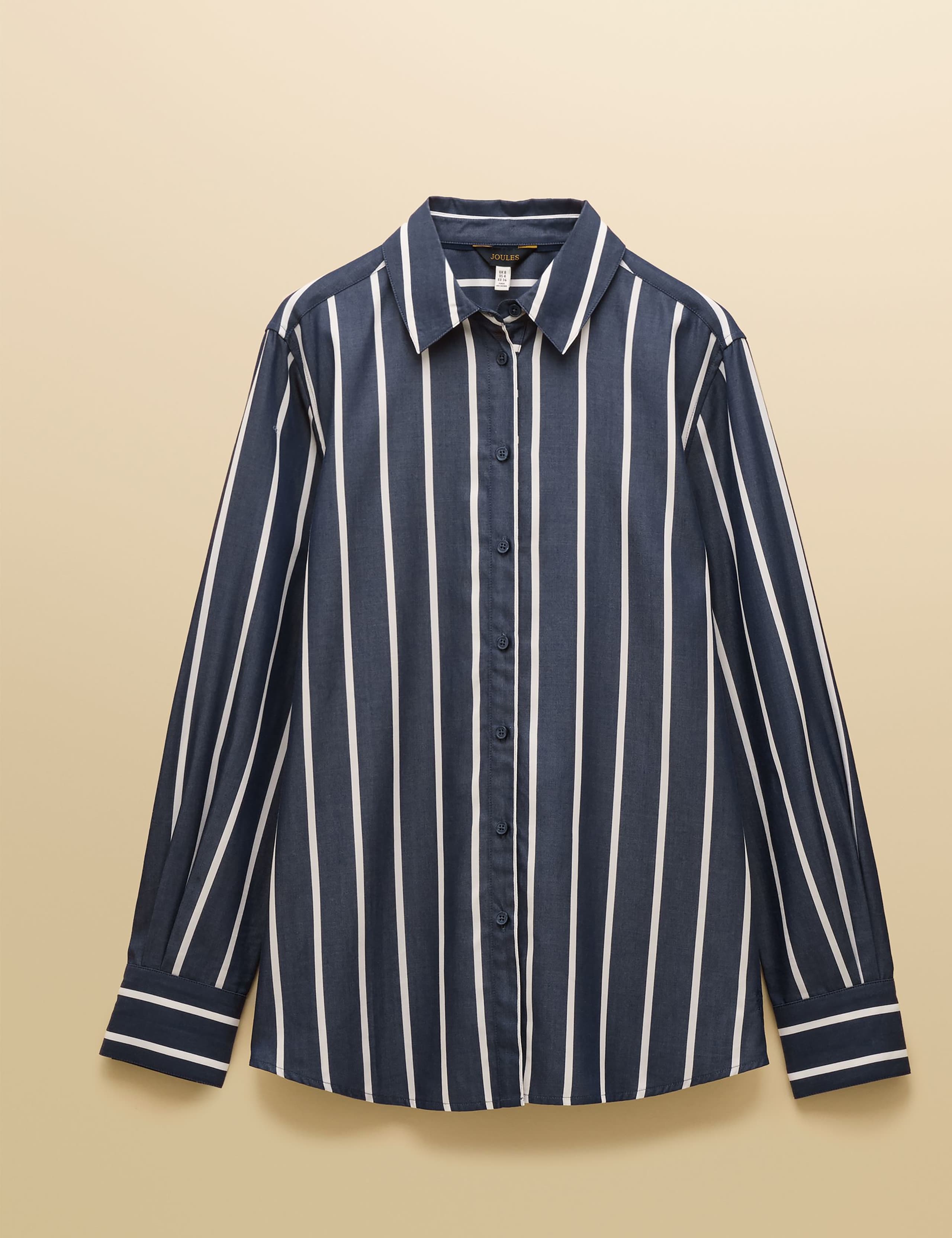 Pure Lyocell Striped Long Sleeve Shirt 2 of 7