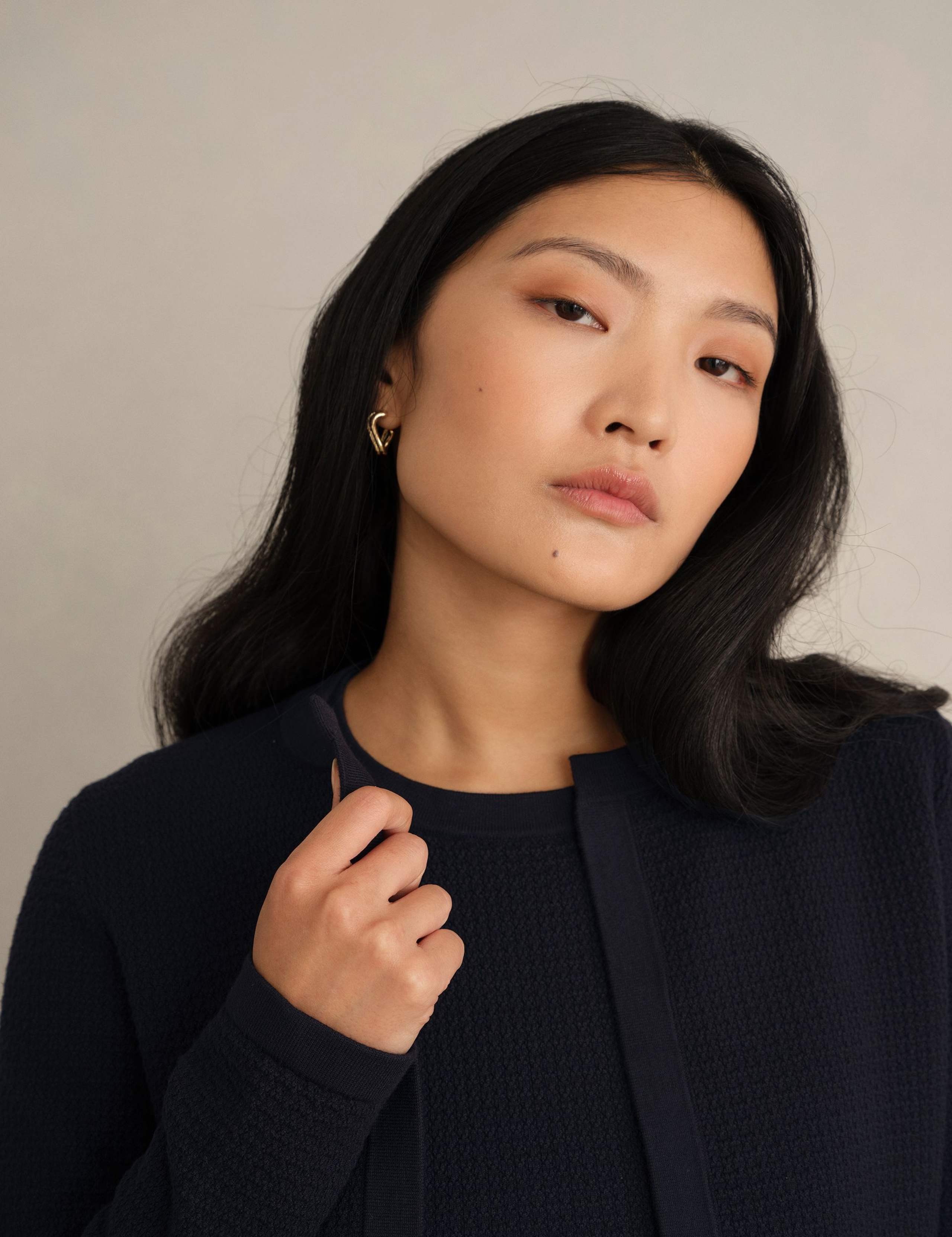 Textured Cropped Coatigan 6 of 6