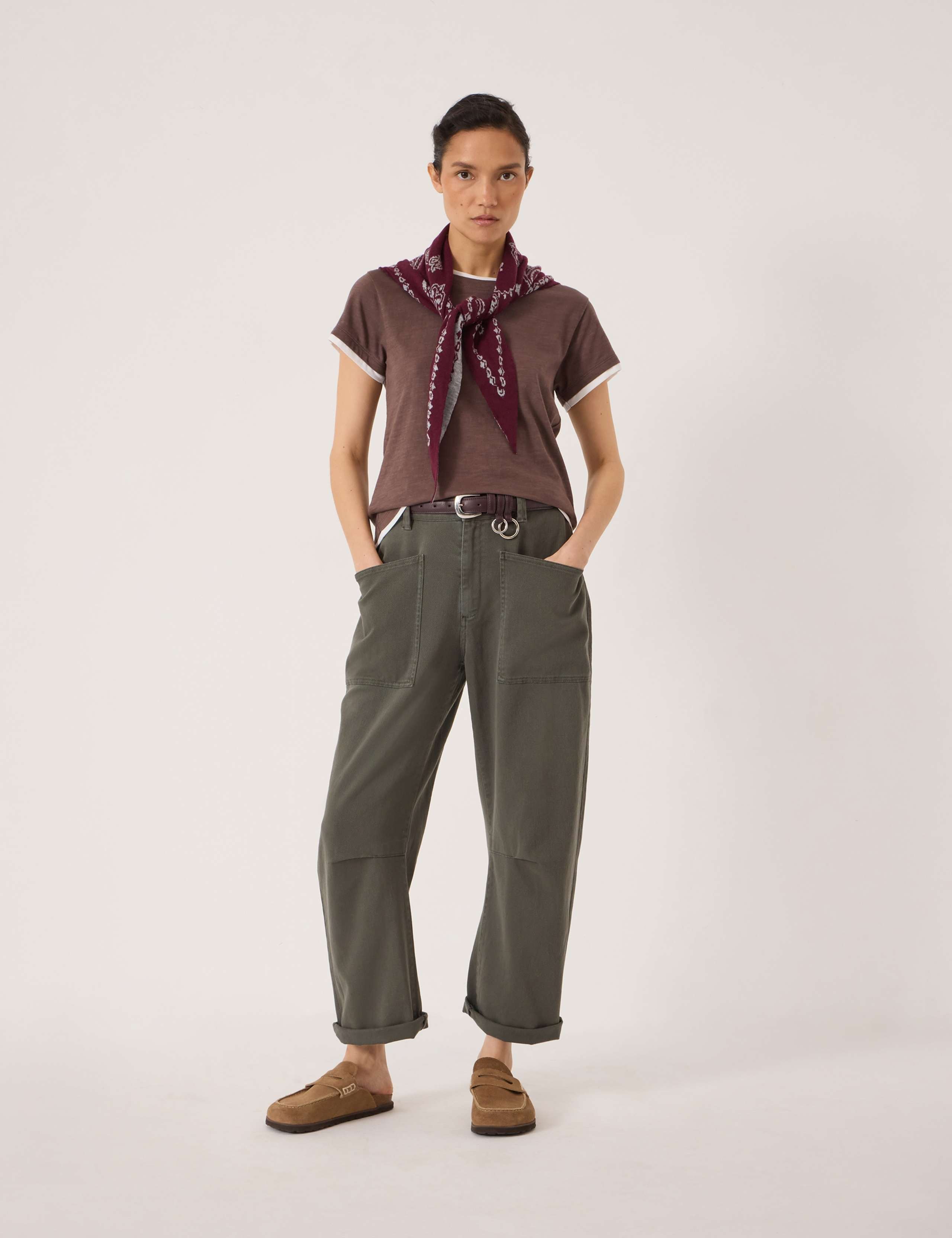 Pure Cotton Double Layer Slim Fit T-Shirt 5 of 5