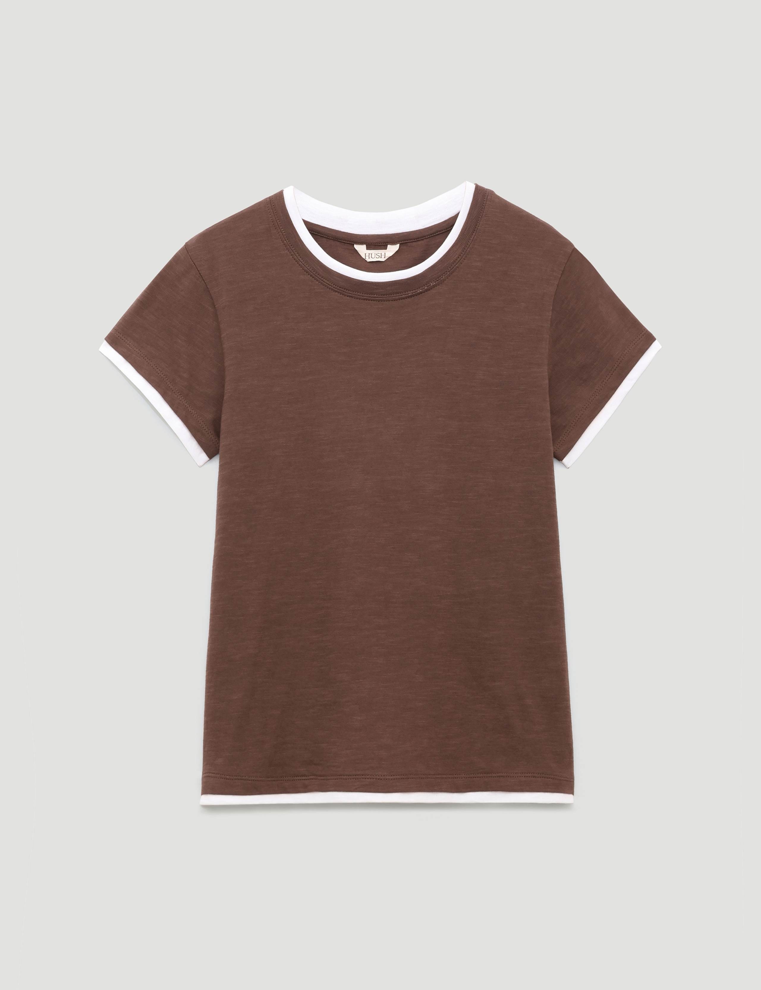 Pure Cotton Double Layer Slim Fit T-Shirt 2 of 5