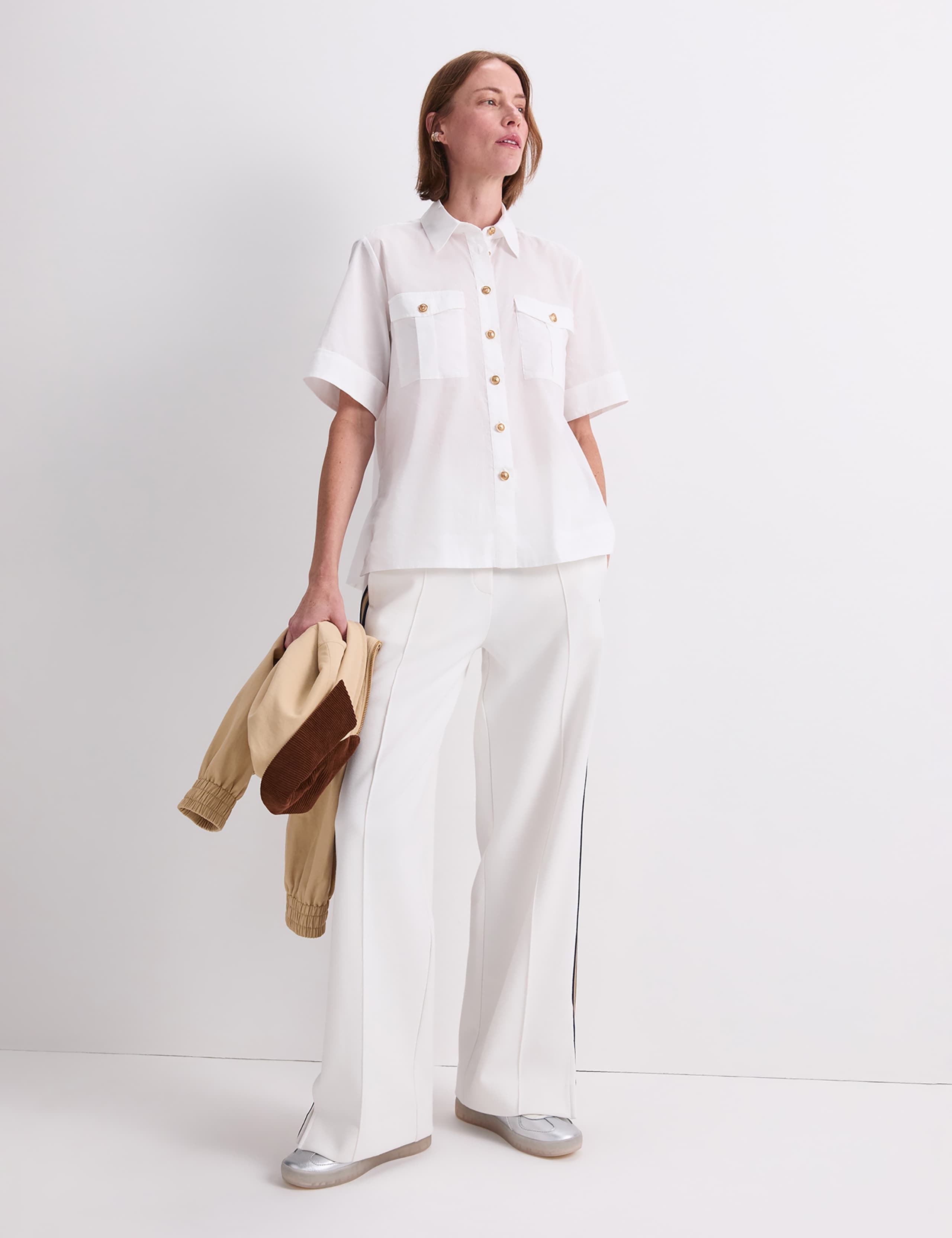 Pure Cotton Collared Shirt 4 of 7