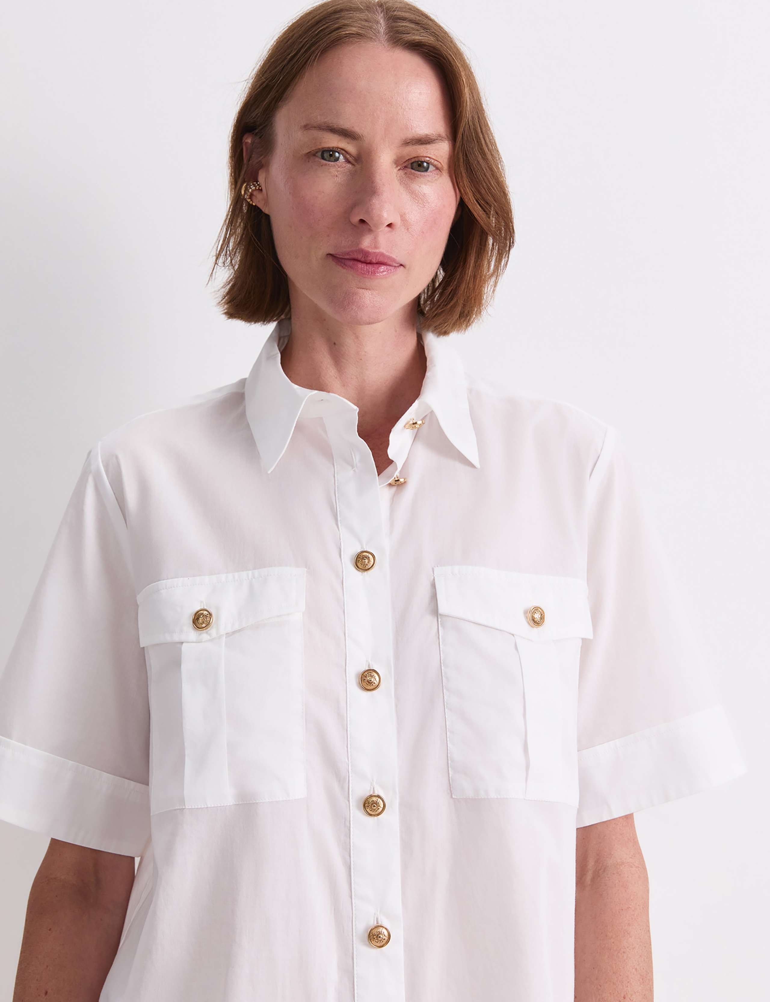 Pure Cotton Collared Shirt 6 of 7