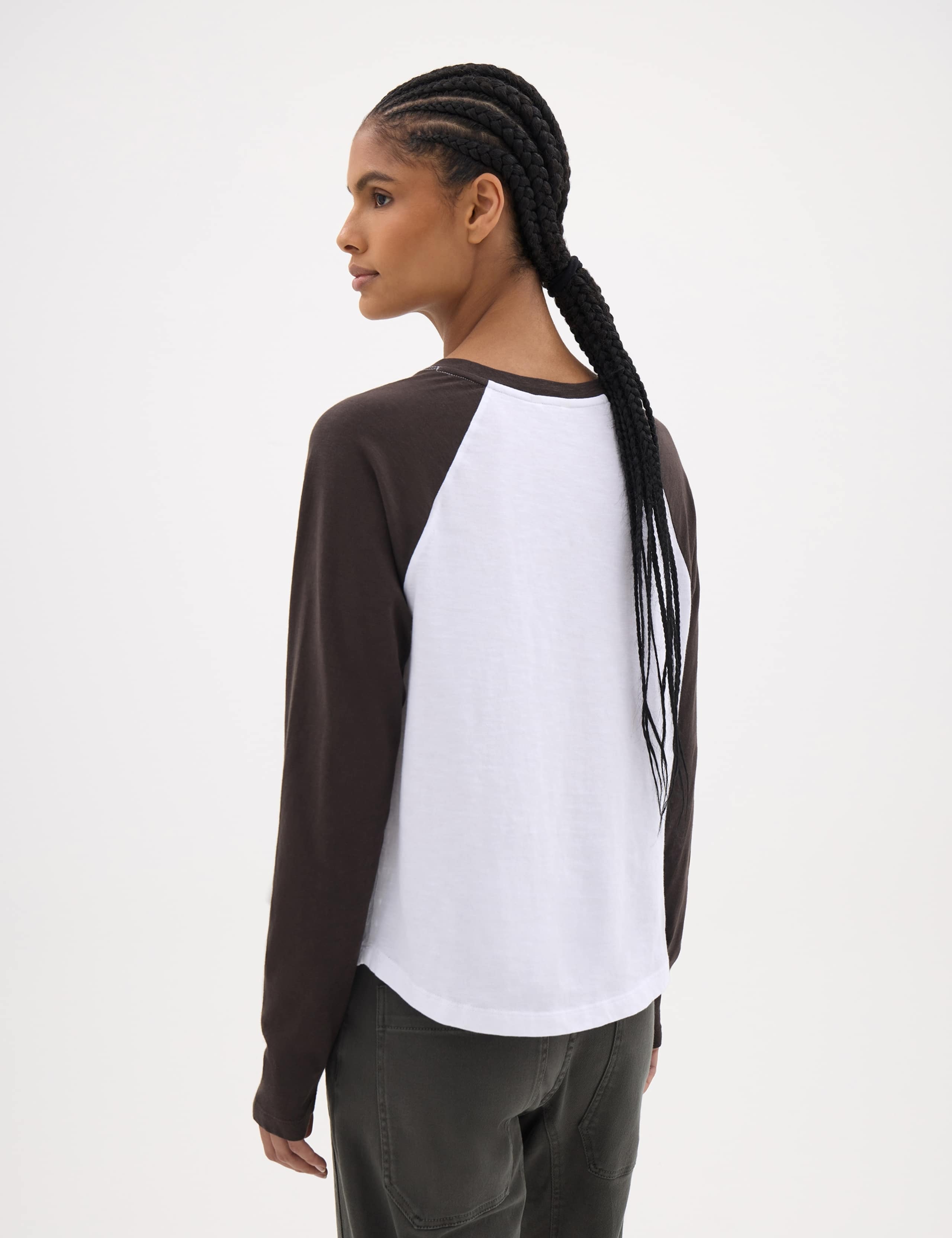 Pure Cotton Colour Block Top 3 of 5