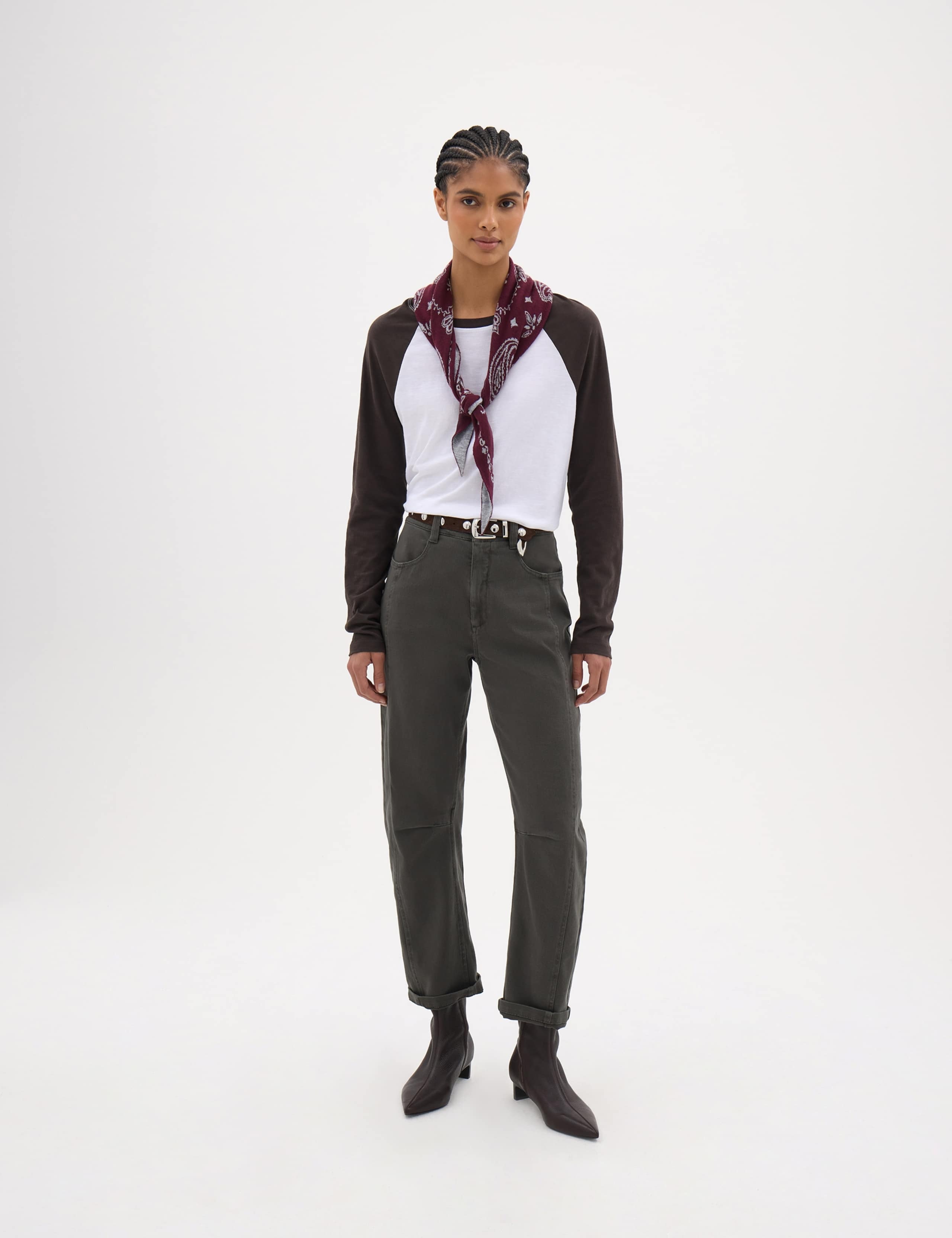 Pure Cotton Colour Block Top 4 of 5