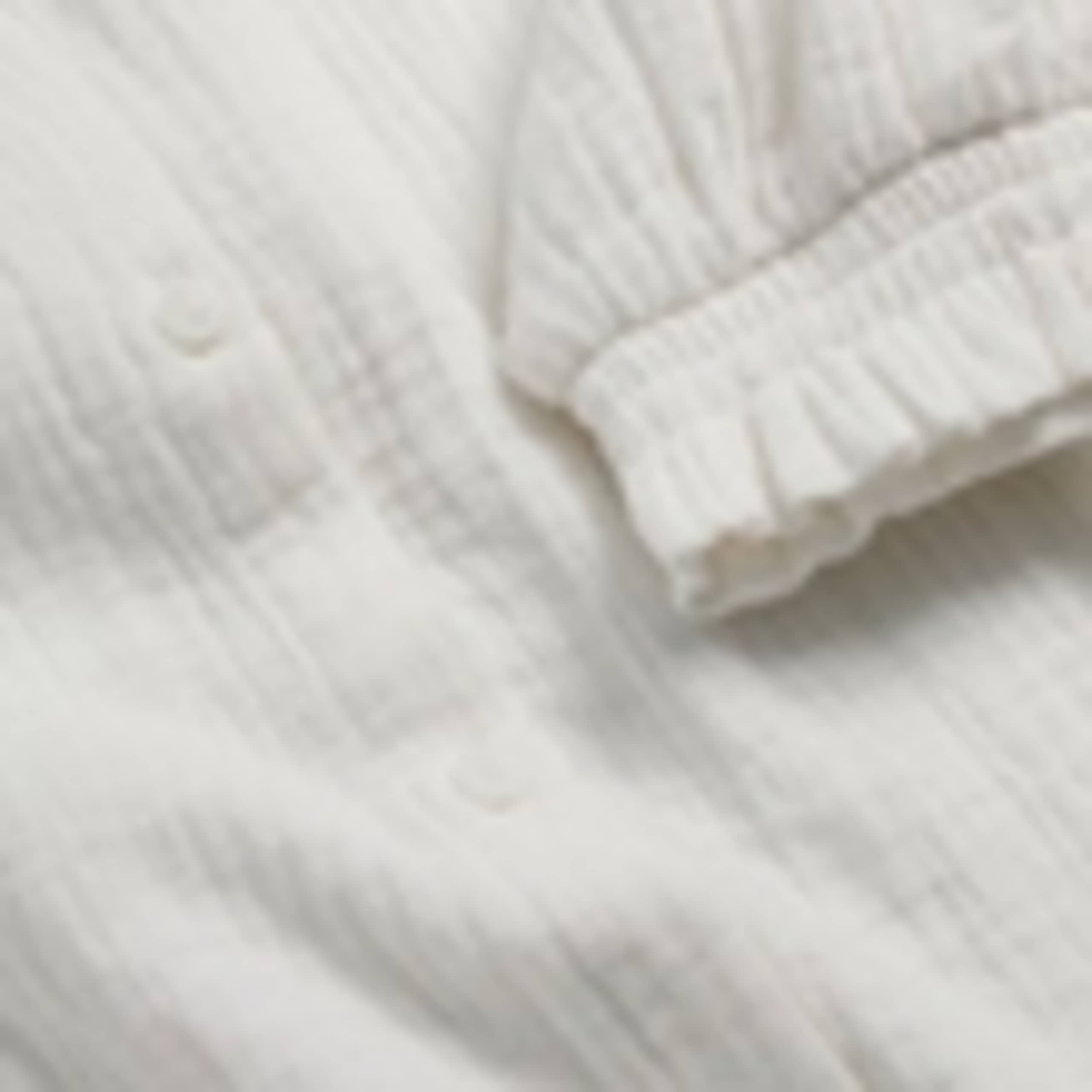 Pure Cotton Round Neck Relaxed Blouse 5 of 5