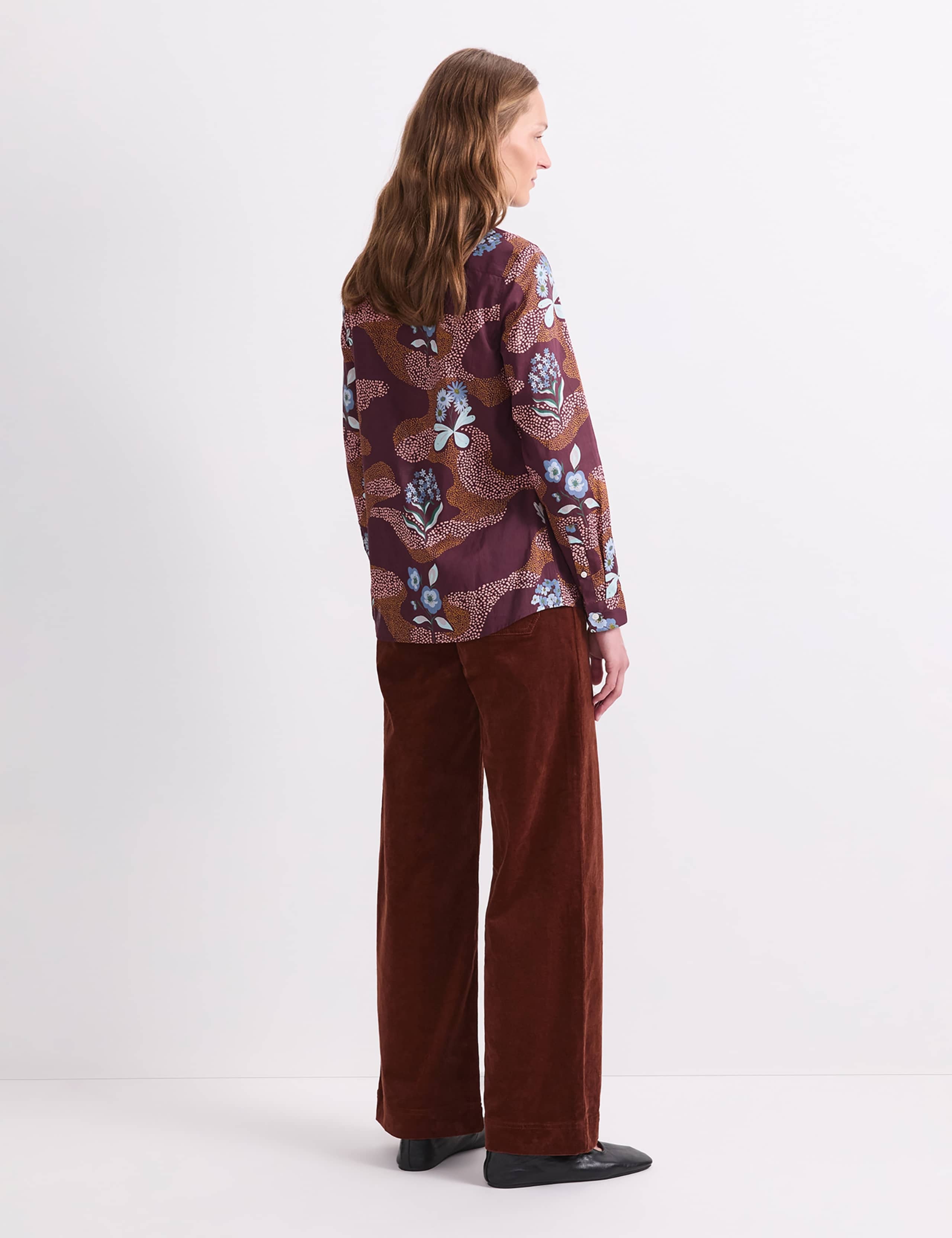 Pure Cotton Paisley Shirt 2 of 7