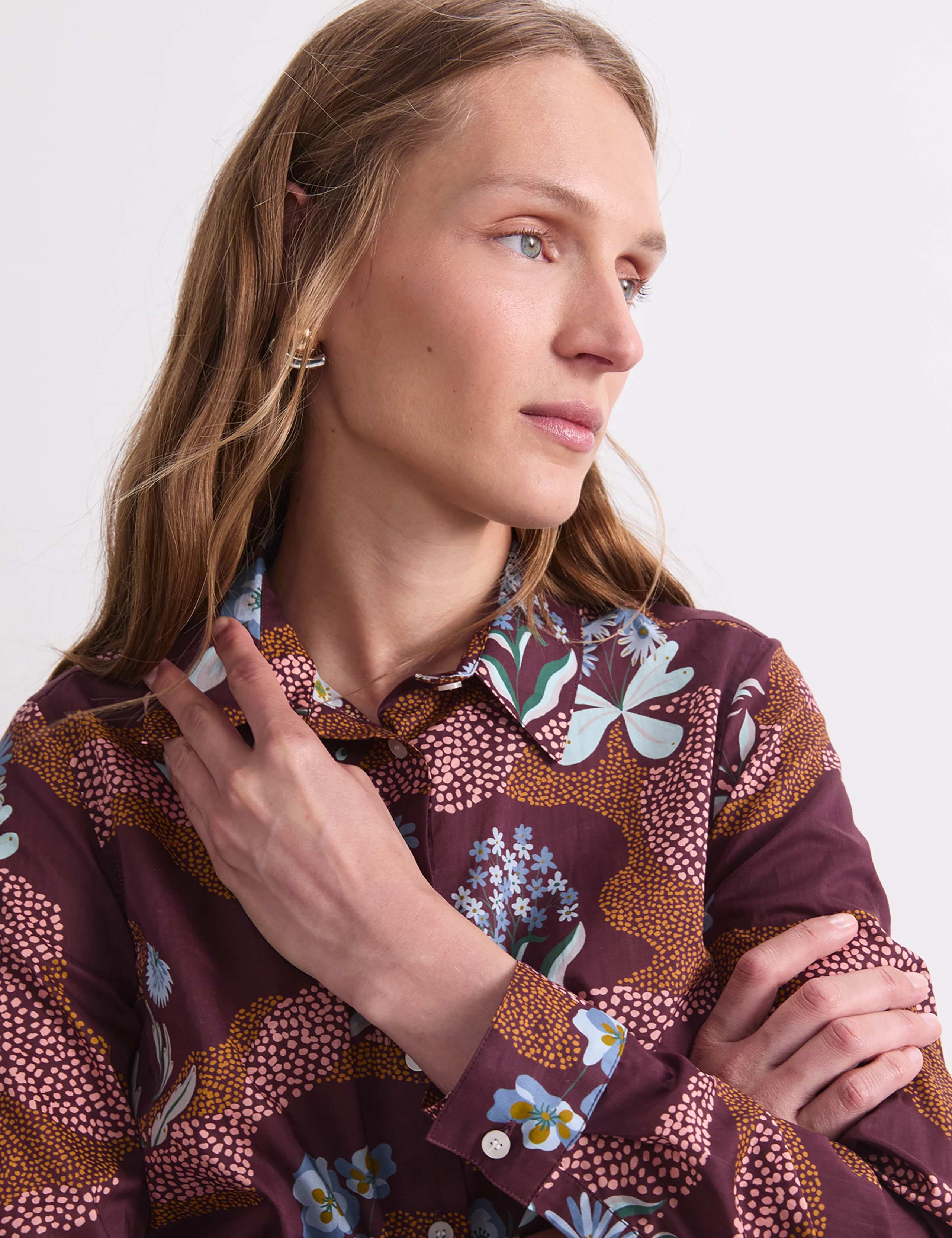 Pure Cotton Paisley Shirt 5 of 7