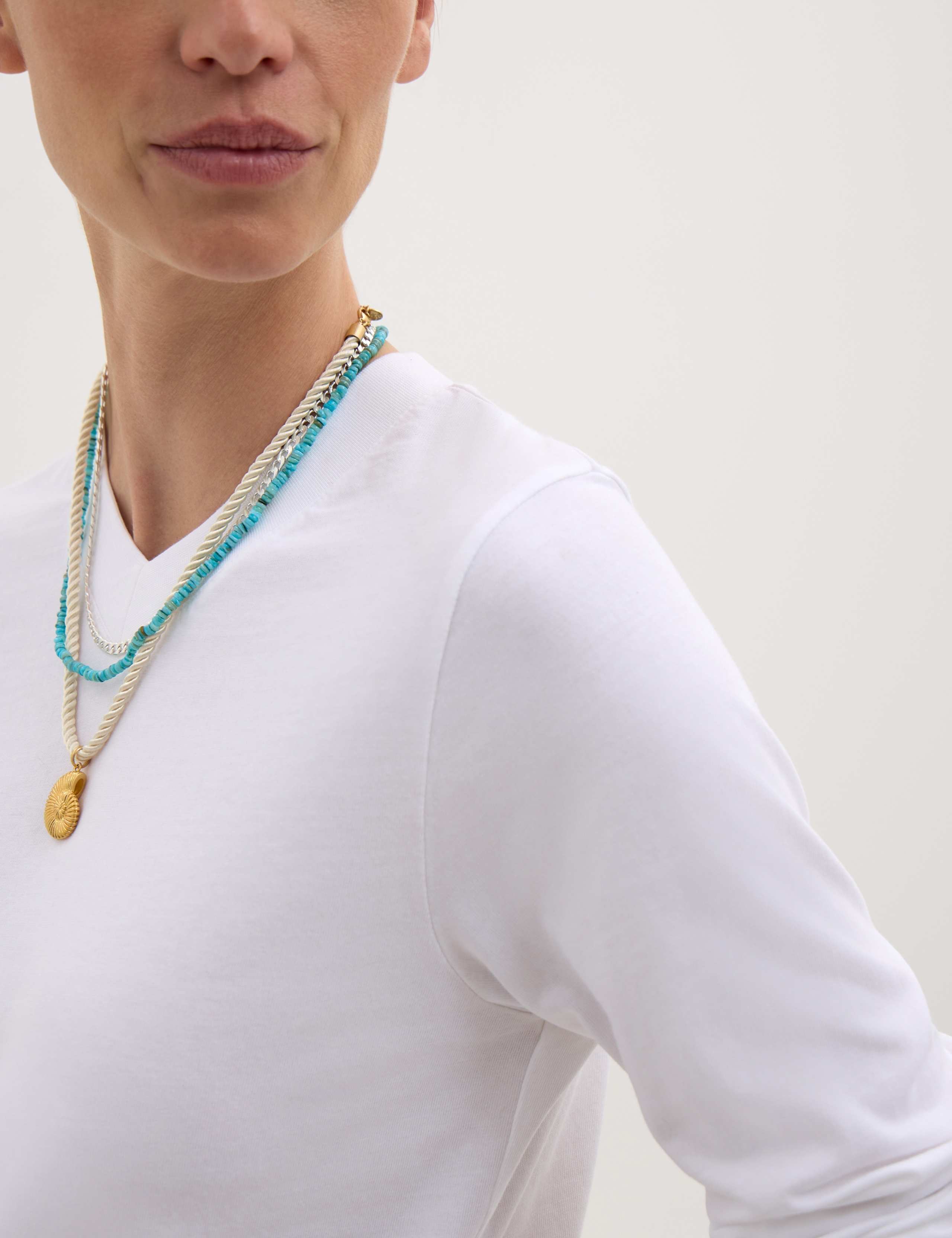 Pure Cotton V-Neck Top 3 of 5