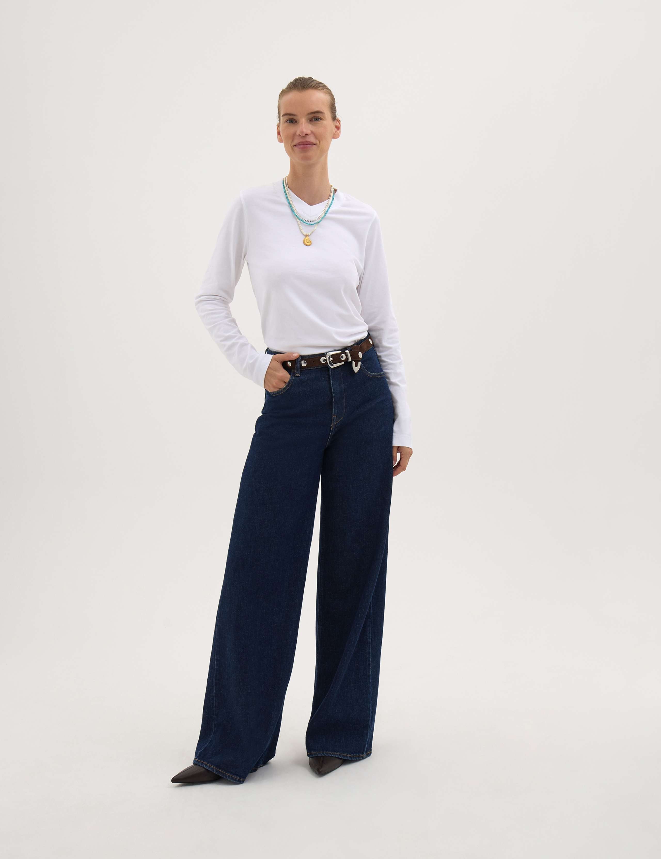 Pure Cotton V-Neck Top 4 of 5