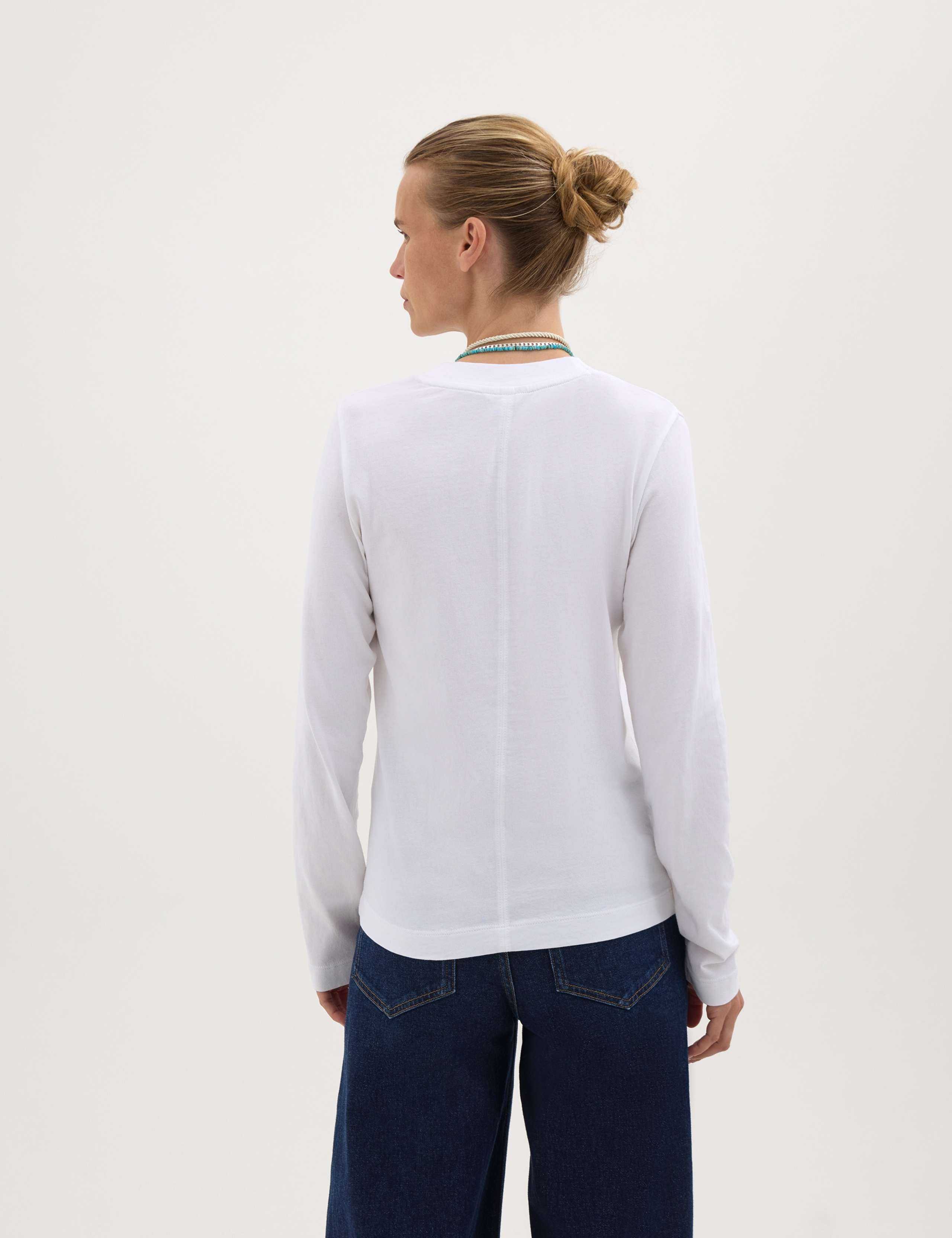Pure Cotton V-Neck Top 5 of 5
