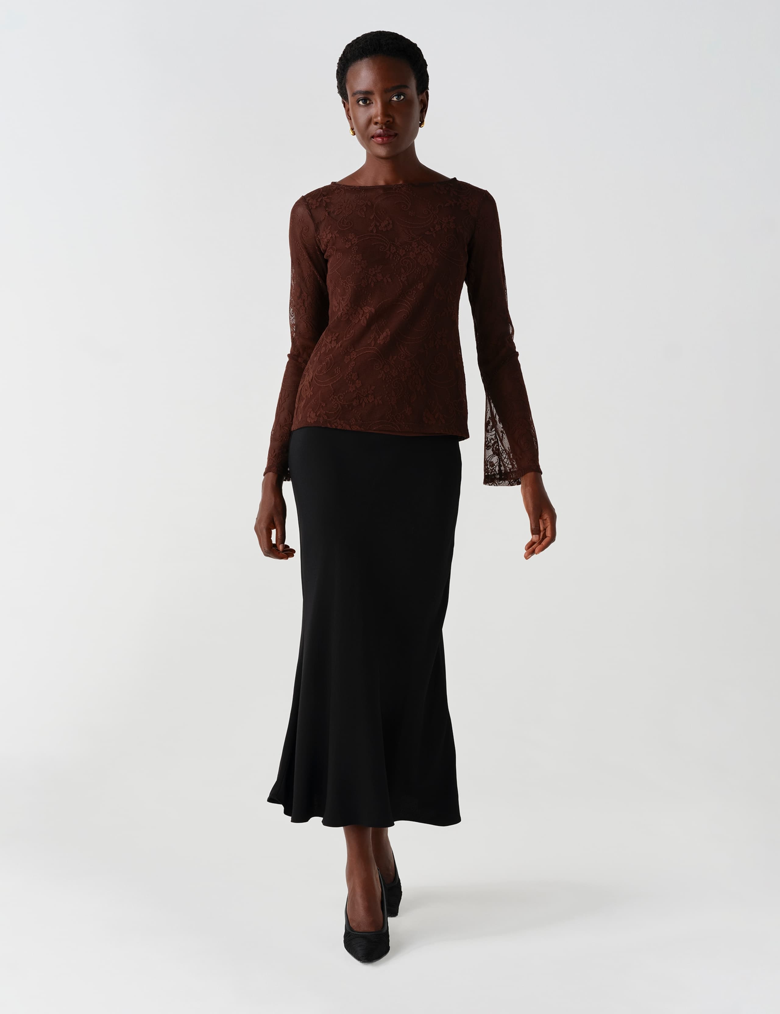 Lace Round Neck Blouse 11 of 11