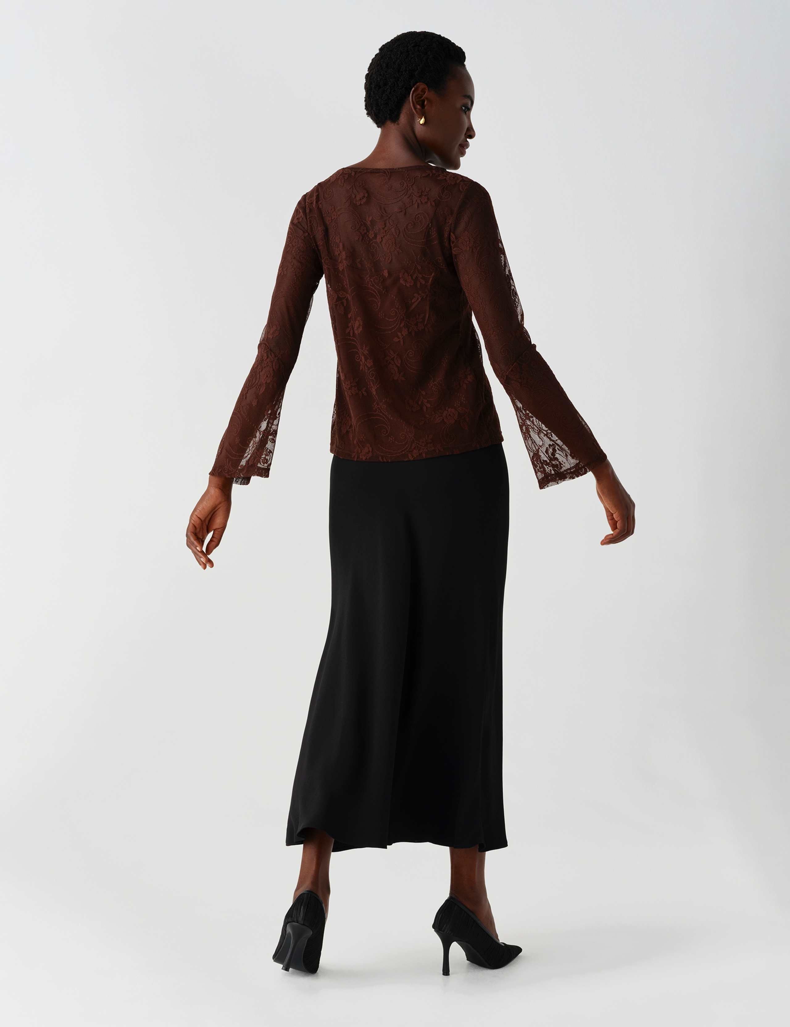 Lace Round Neck Blouse 4 of 11