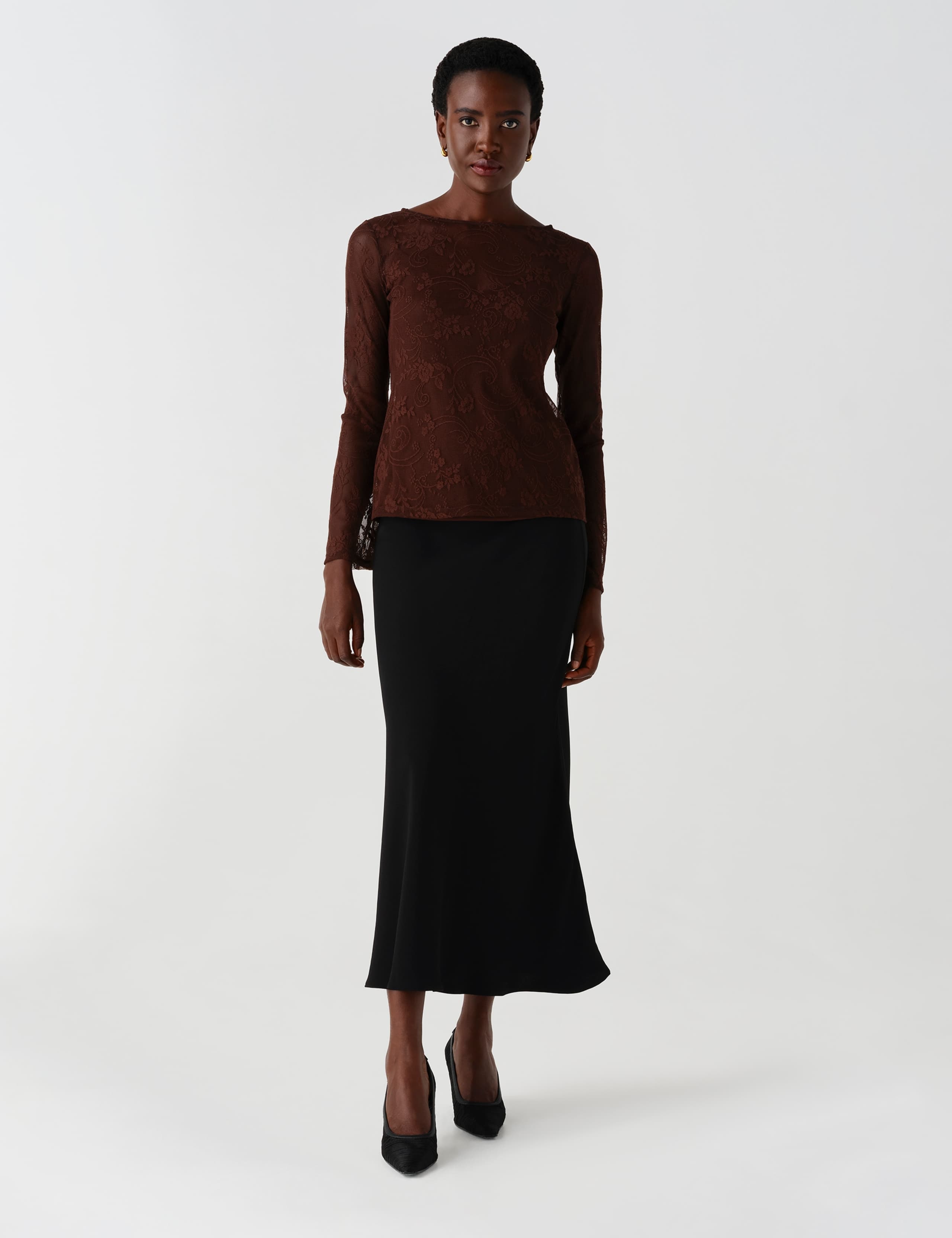Lace Round Neck Blouse 5 of 11