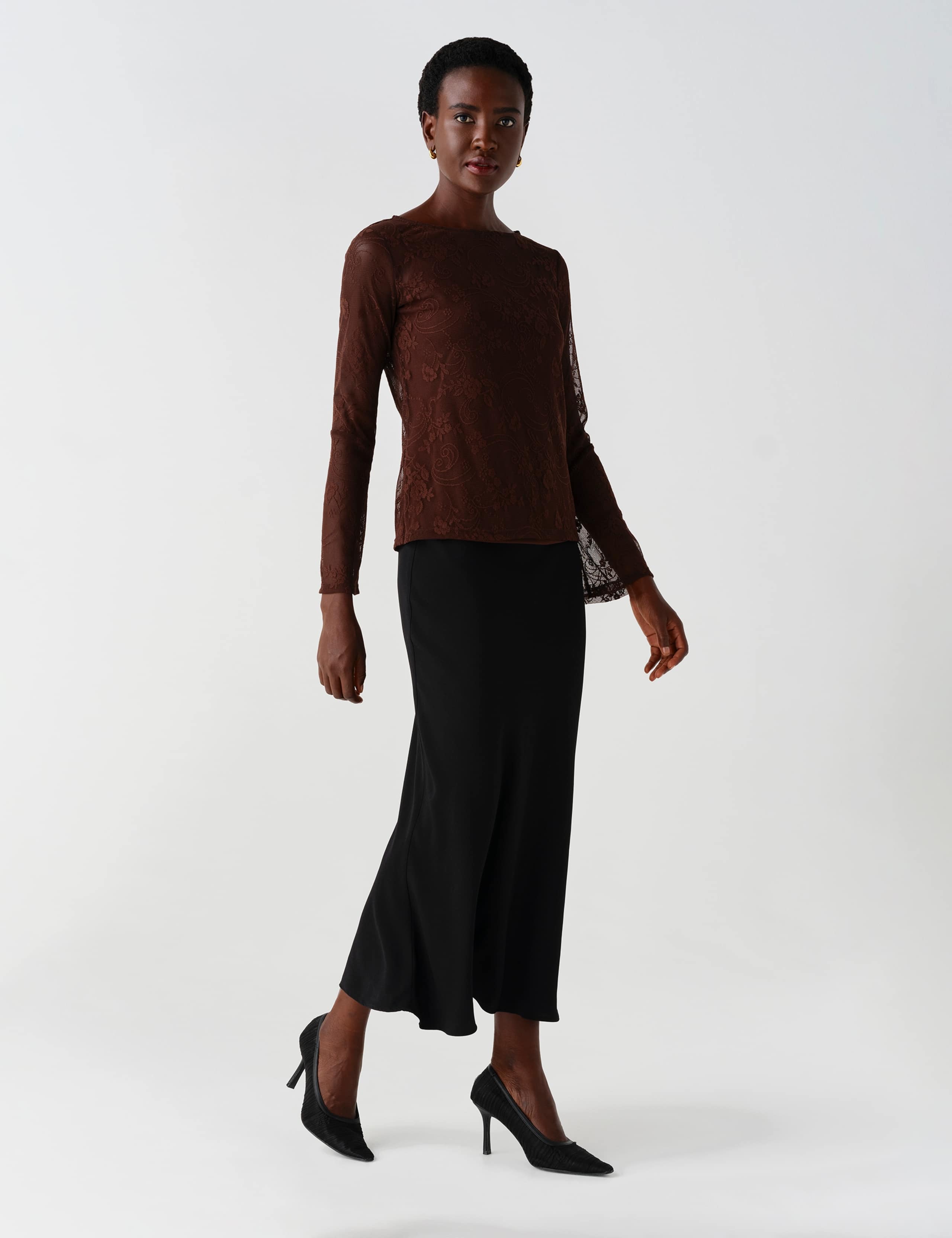 Lace Round Neck Blouse 9 of 11