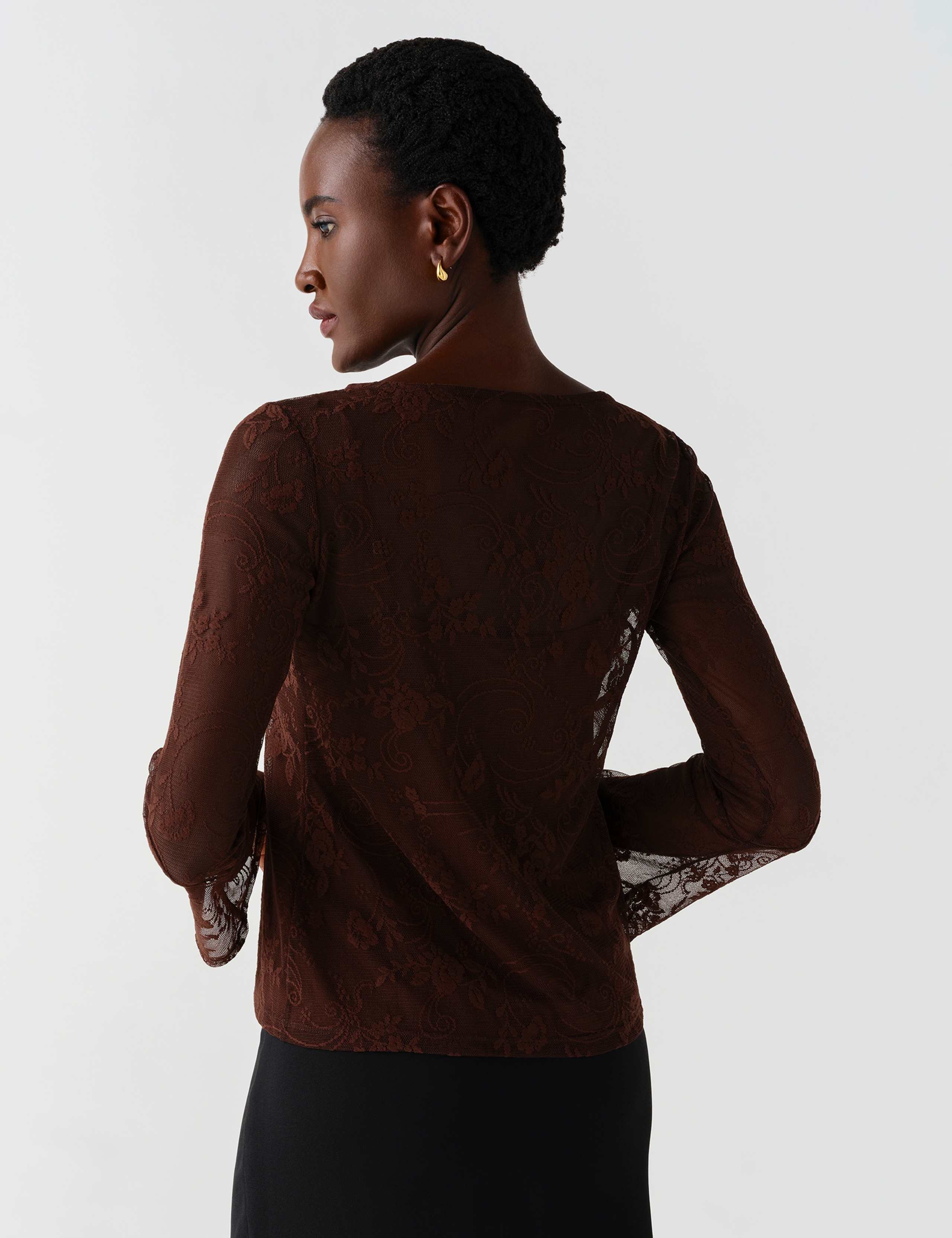 Lace Round Neck Blouse 10 of 11