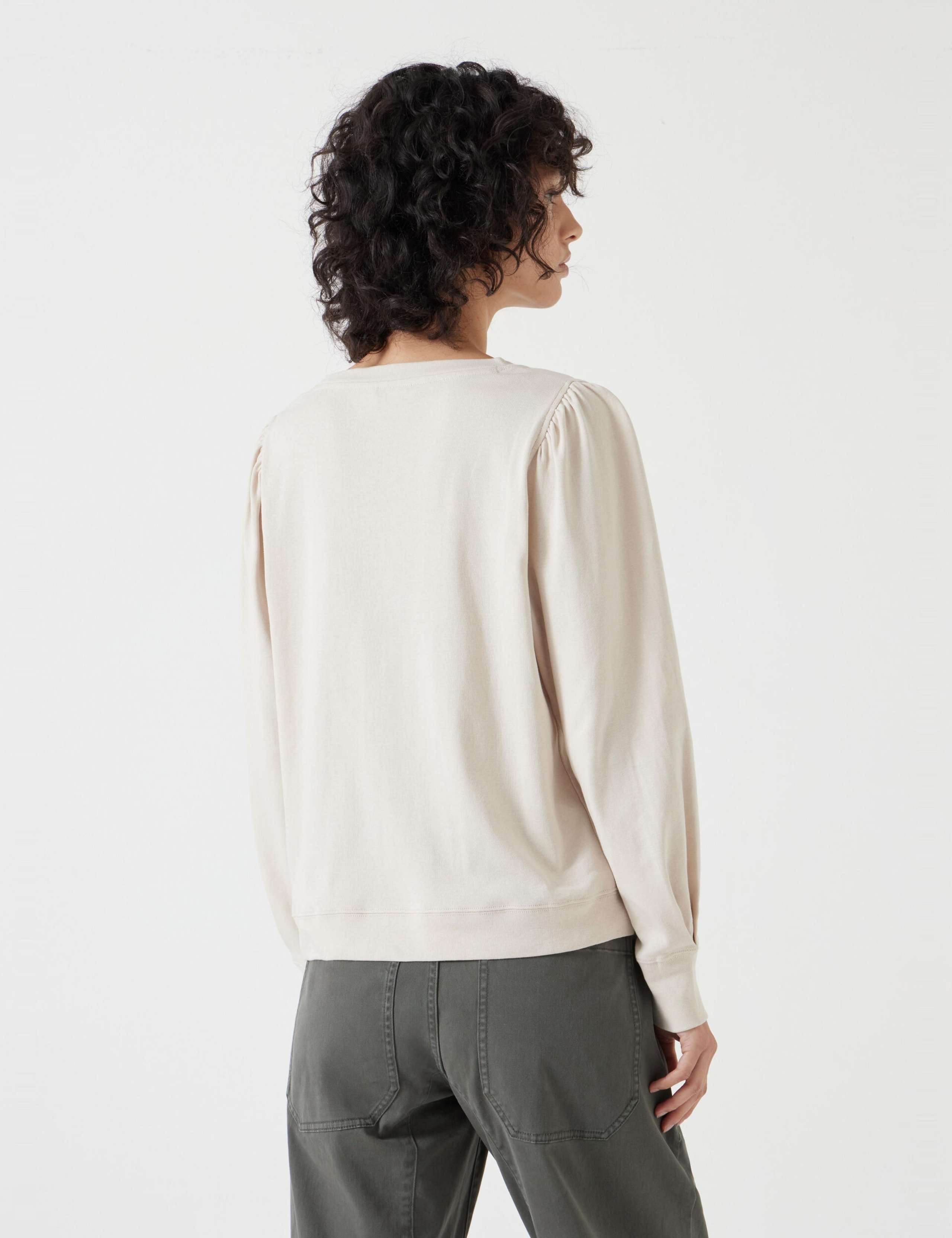 Pure Cotton Puff Sleeve Top 3 of 5