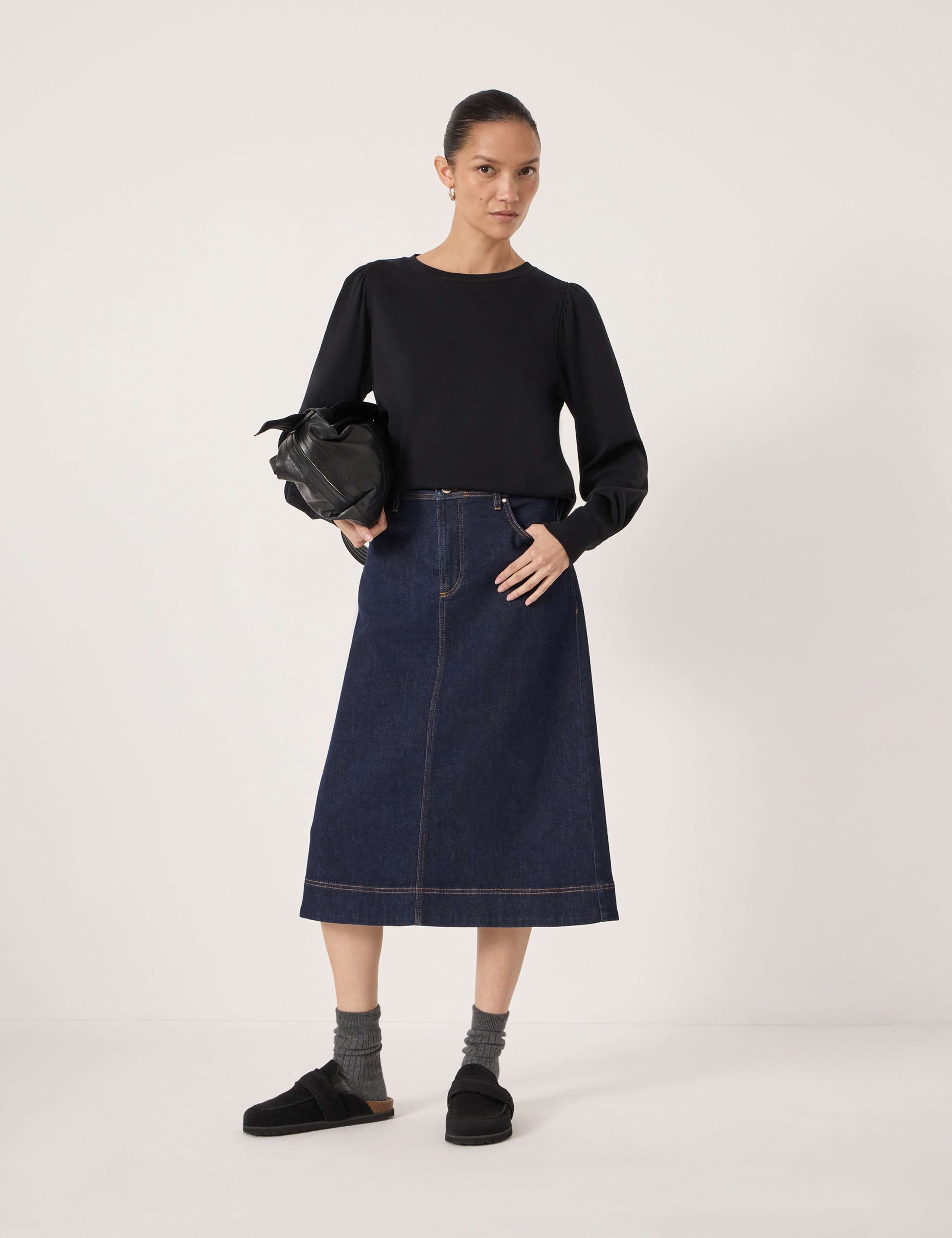 Pure Cotton Puff Sleeve Top 2 of 5