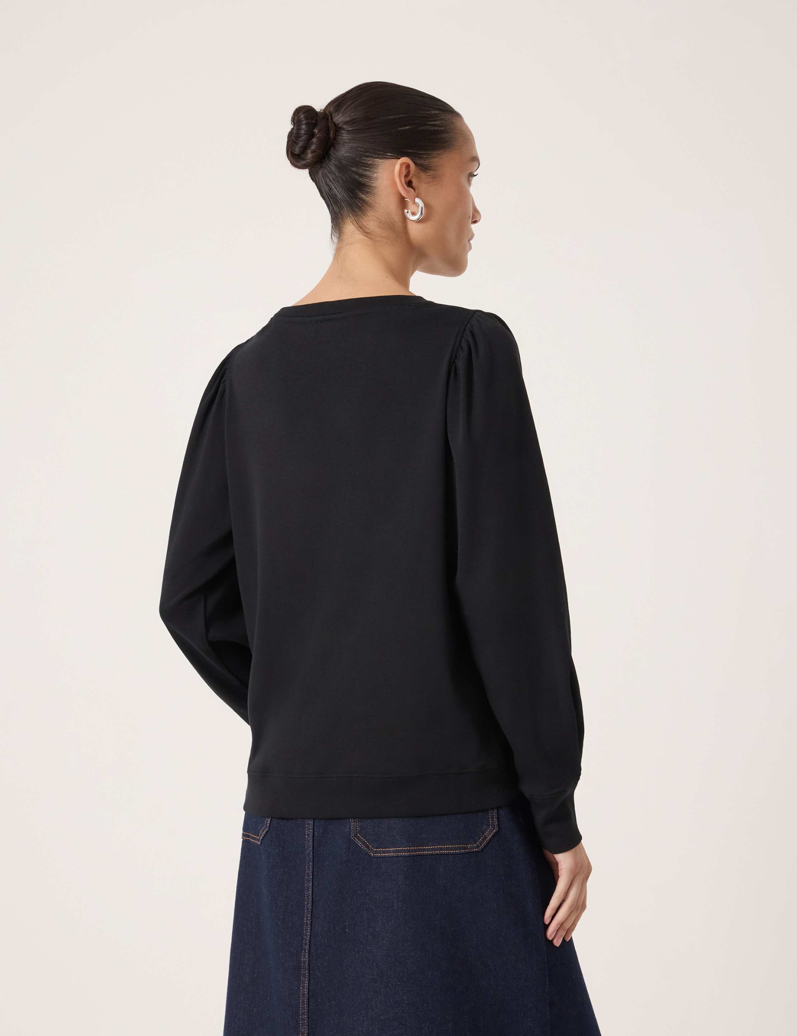 Pure Cotton Puff Sleeve Top 4 of 5