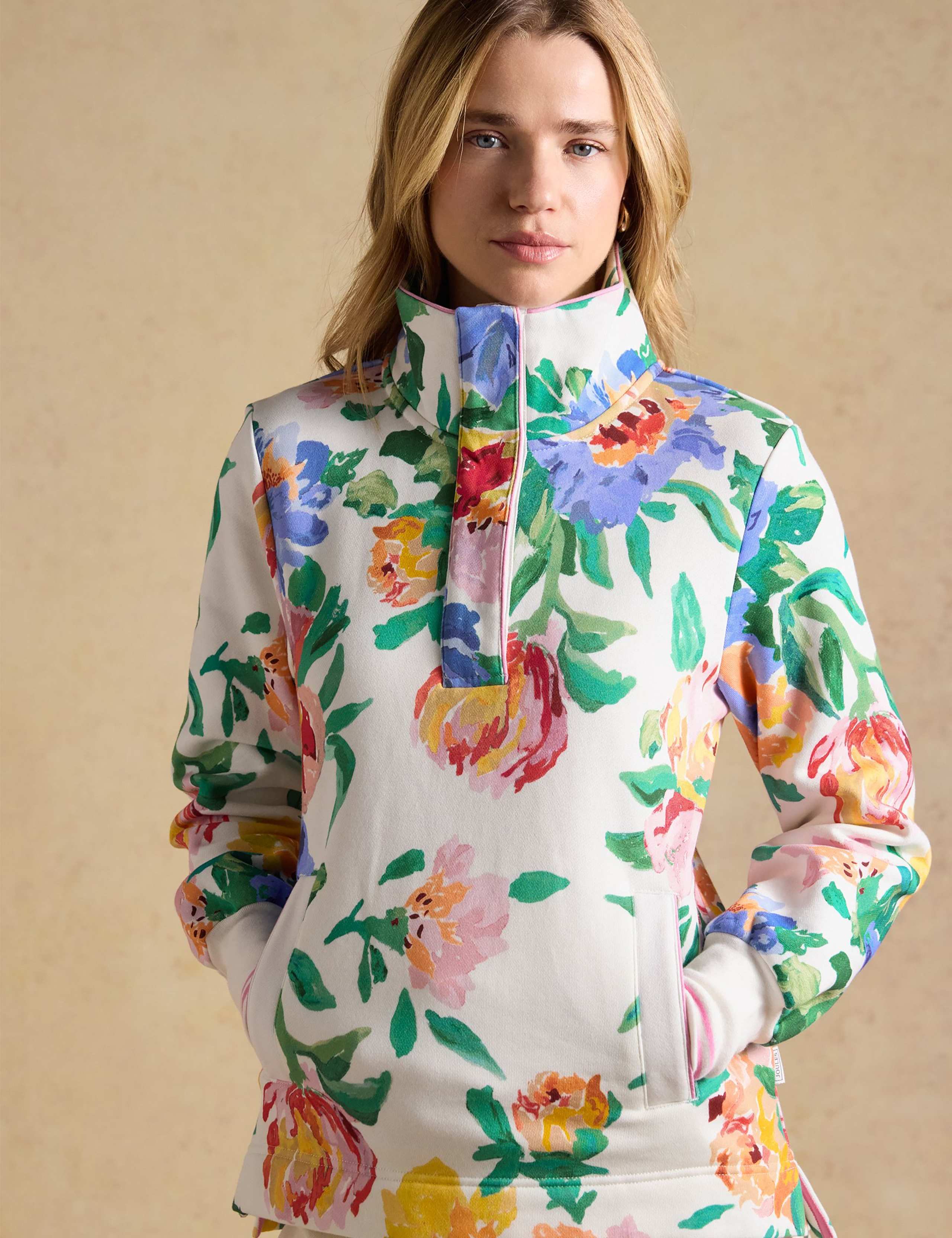 Pure Cotton Floral Sweatshirt 6 of 9