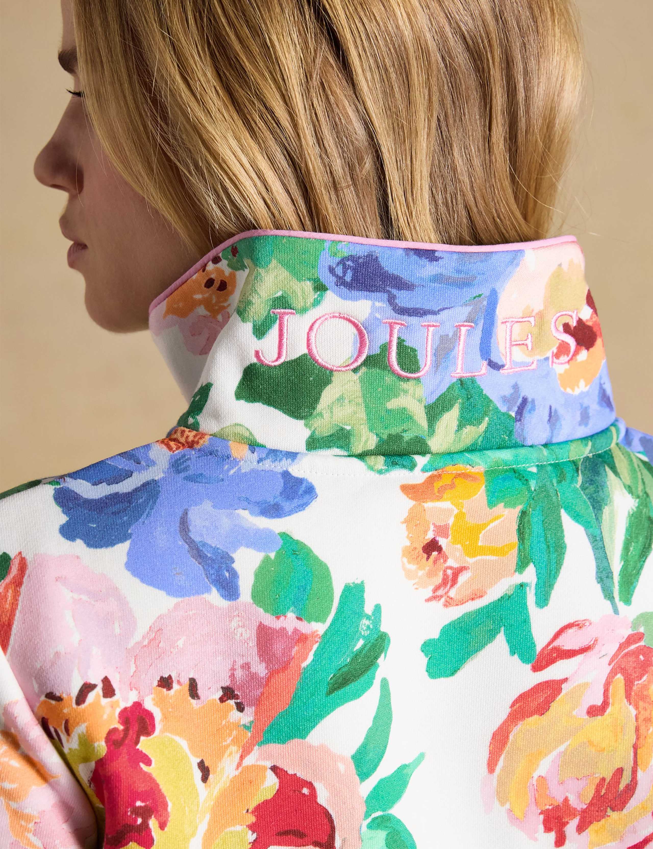 Pure Cotton Floral Sweatshirt 8 of 9