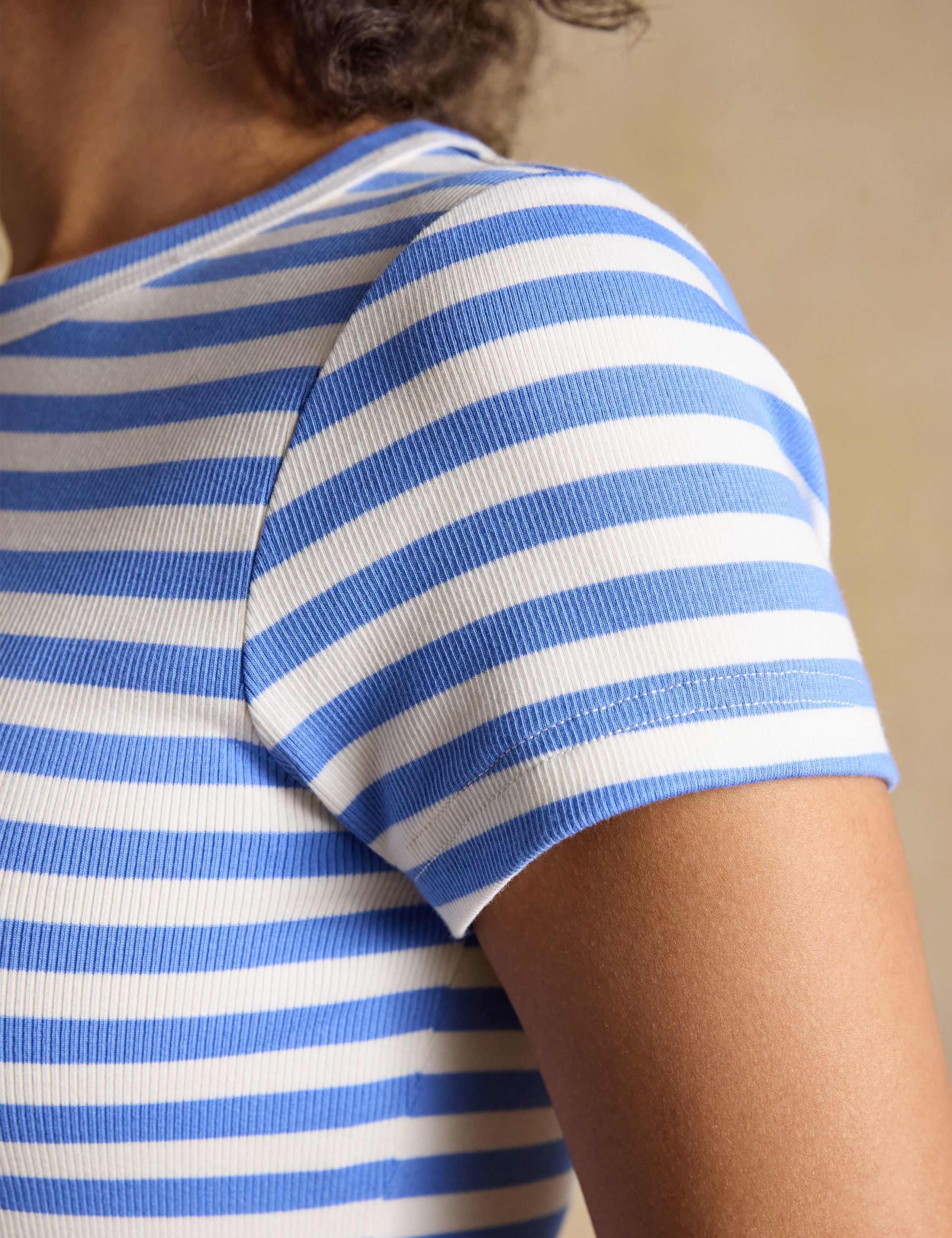 Cotton Rich Striped T-Shirt 7 of 7
