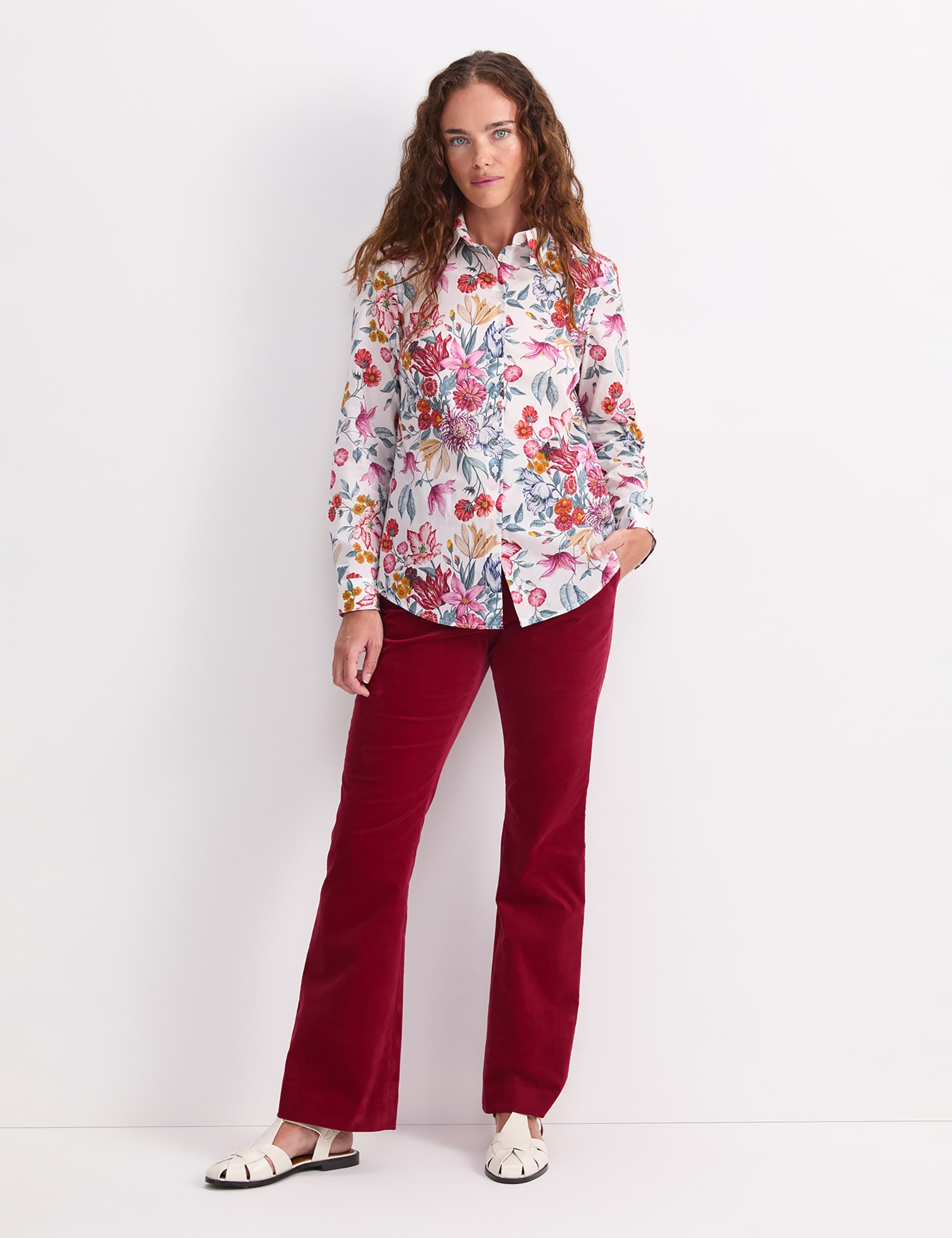 Pure Cotton Floral Shirt 3 of 8