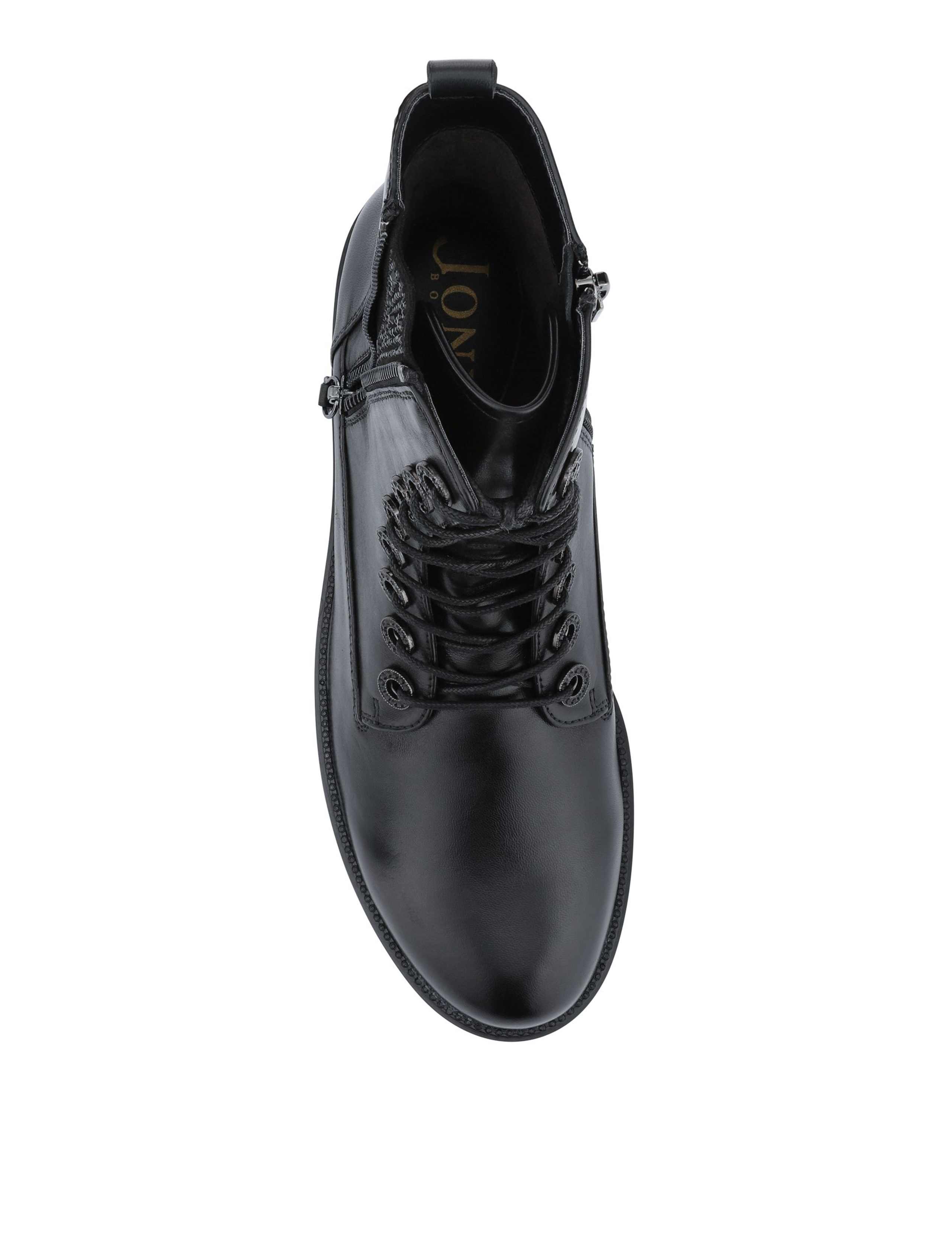 Leather Biker Ankle Boots 3 of 6