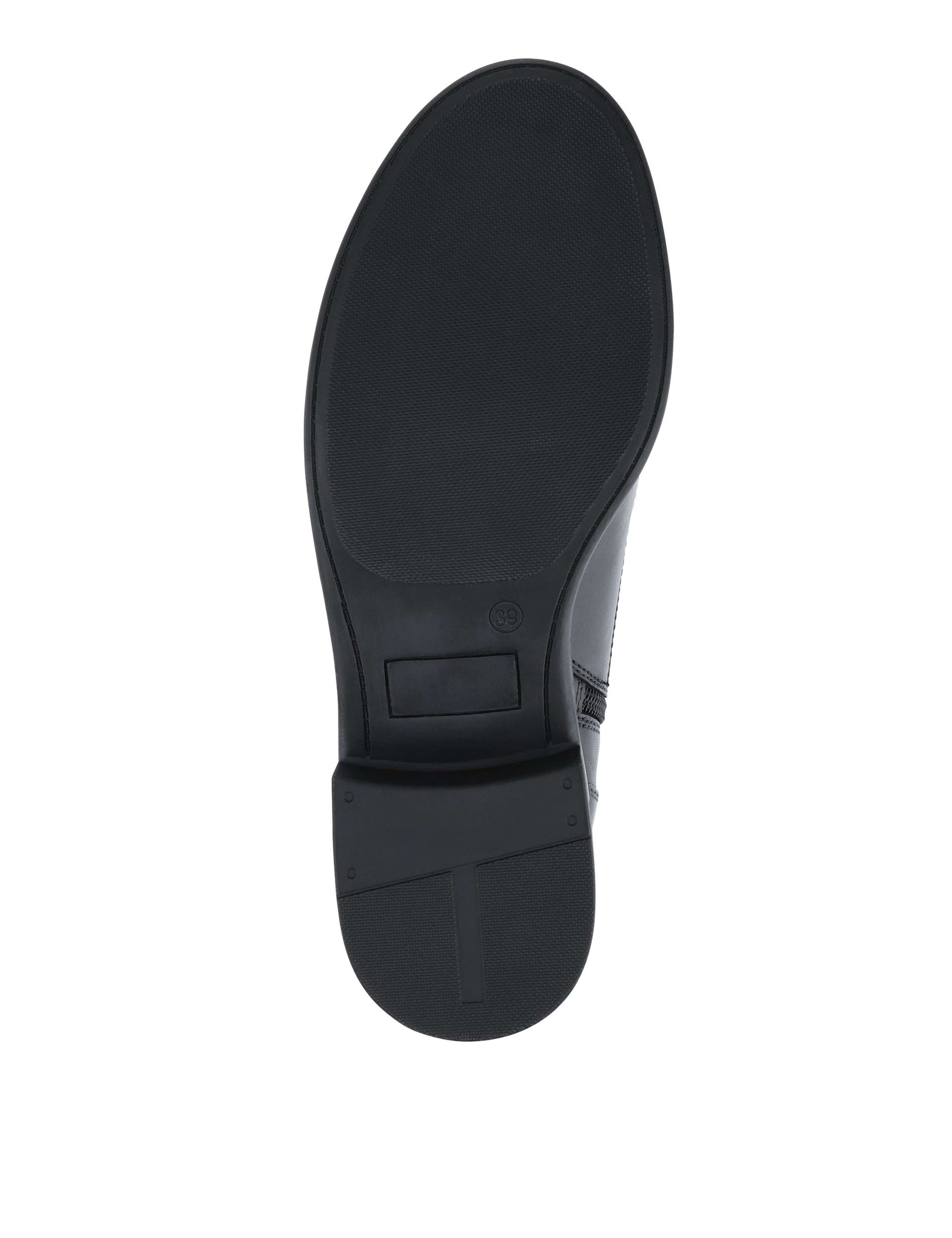 Leather Biker Ankle Boots 6 of 6