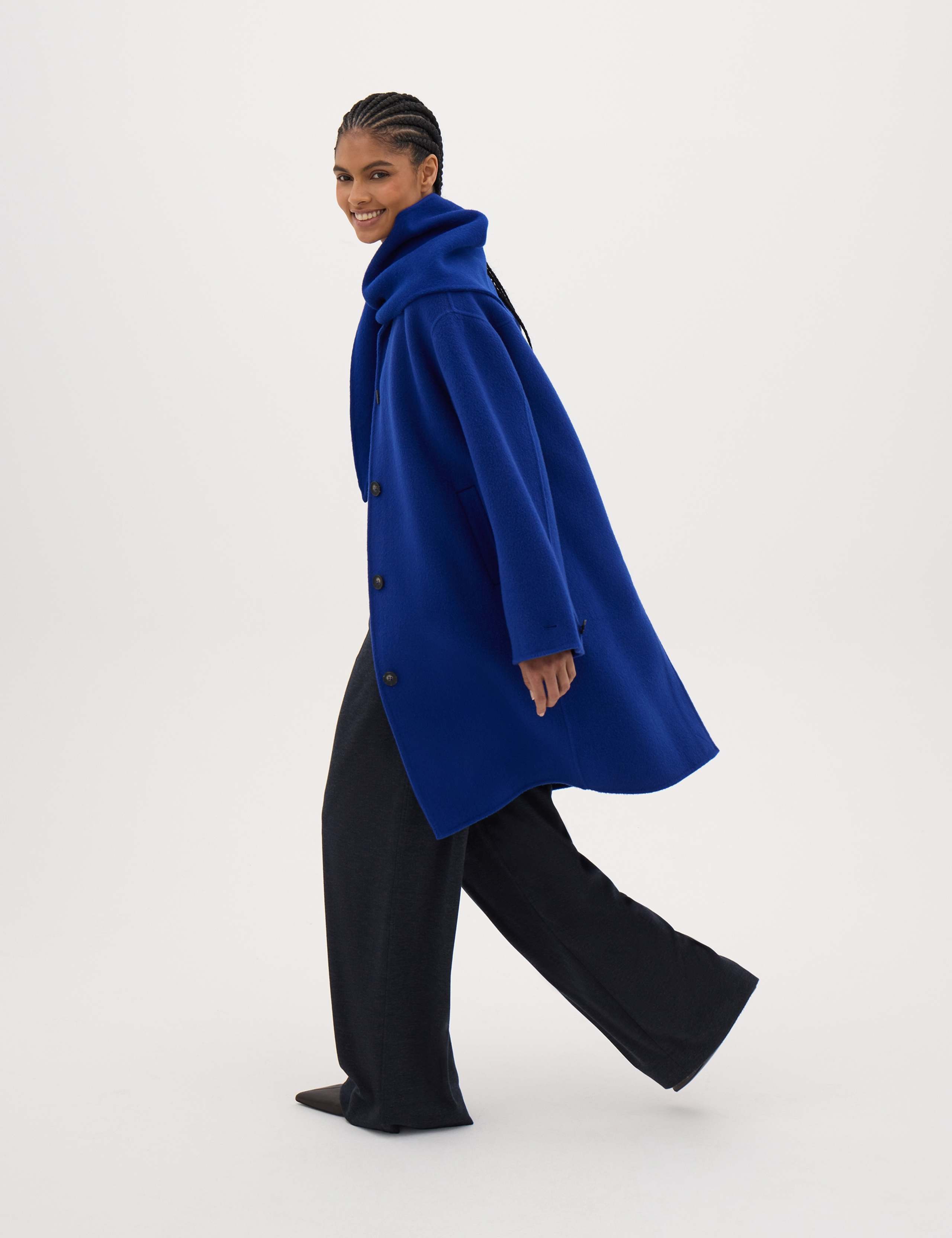 Pure Wool Double Faced Car Coat 3 of 6