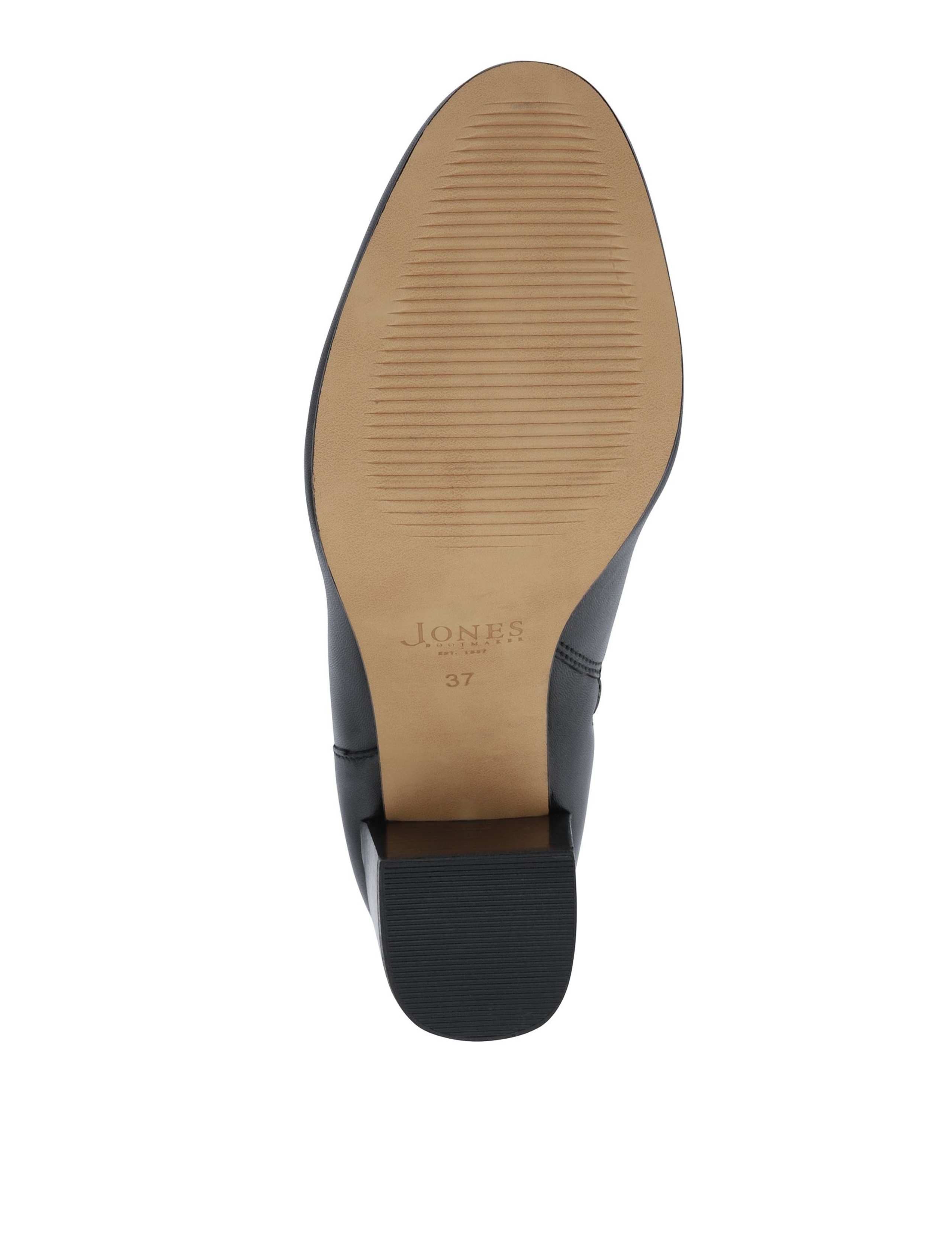 Wide Fit Leather Block Heel Ankle Boots 7 of 7