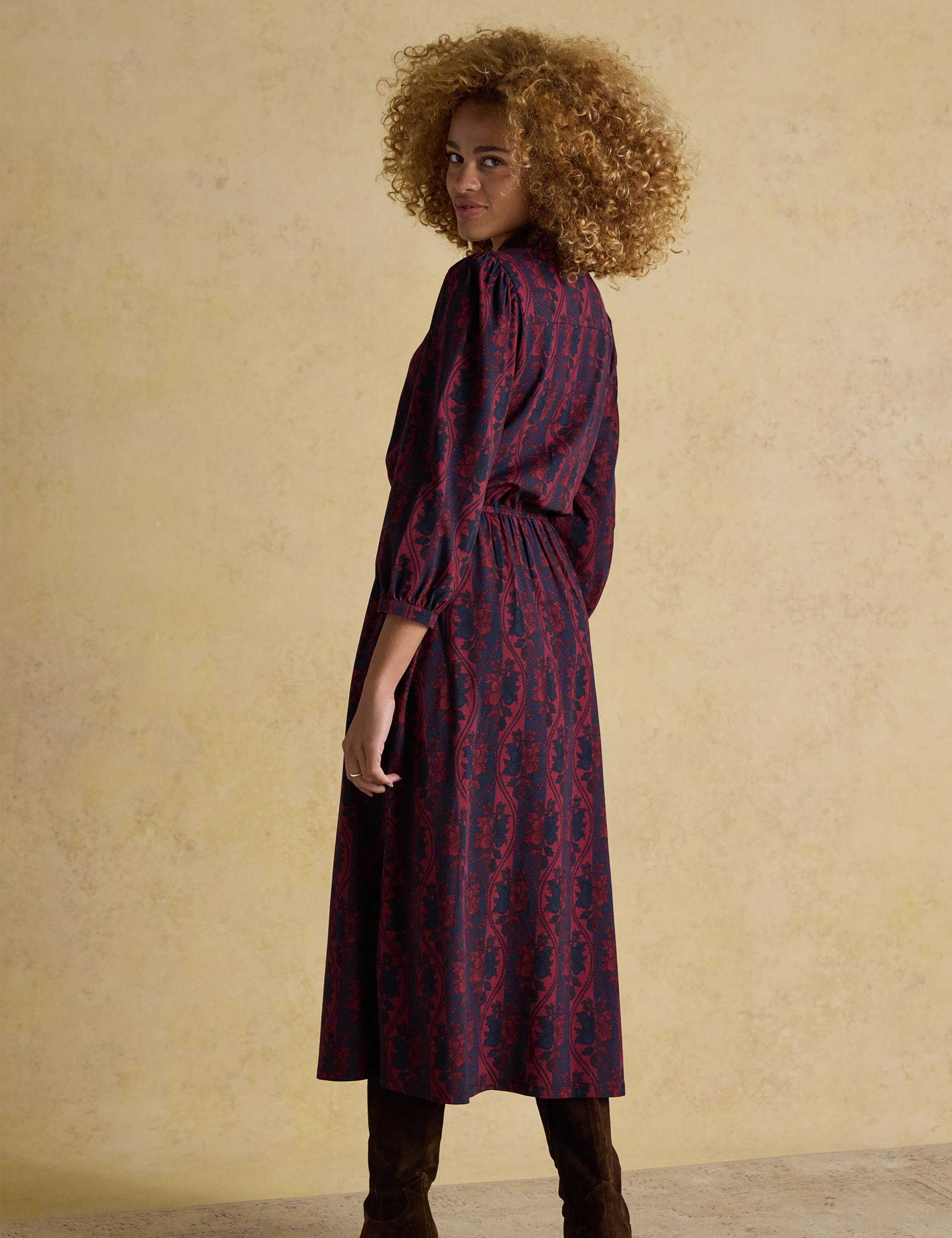 Floral Baroque Midaxi Shirt Dress 4 of 7