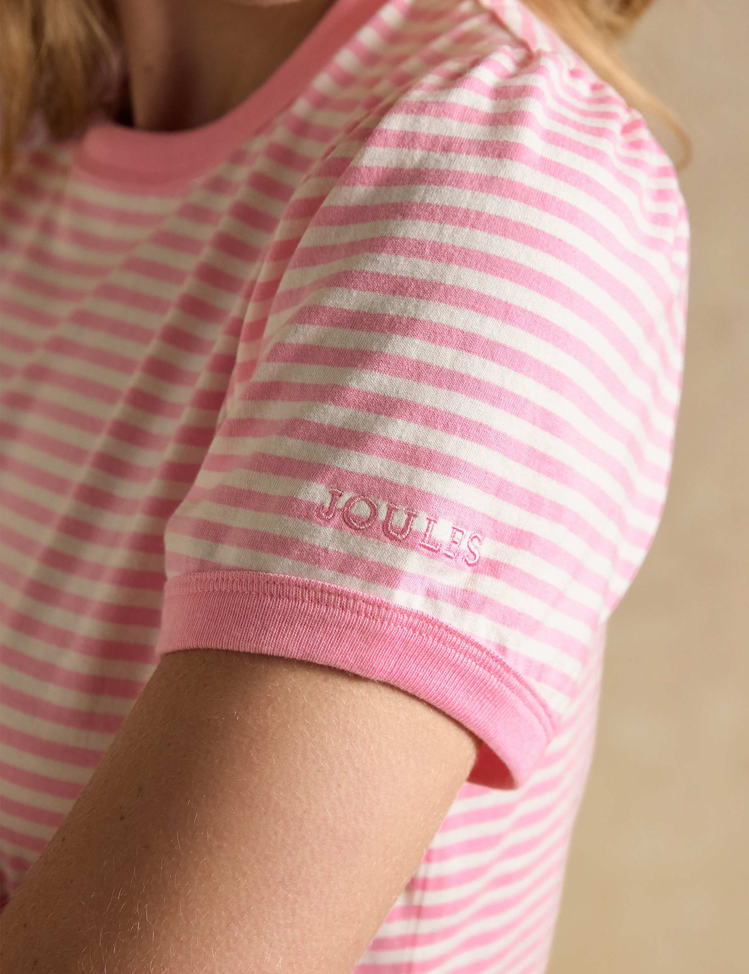 Pure Cotton Jersey Striped Top 8 of 8