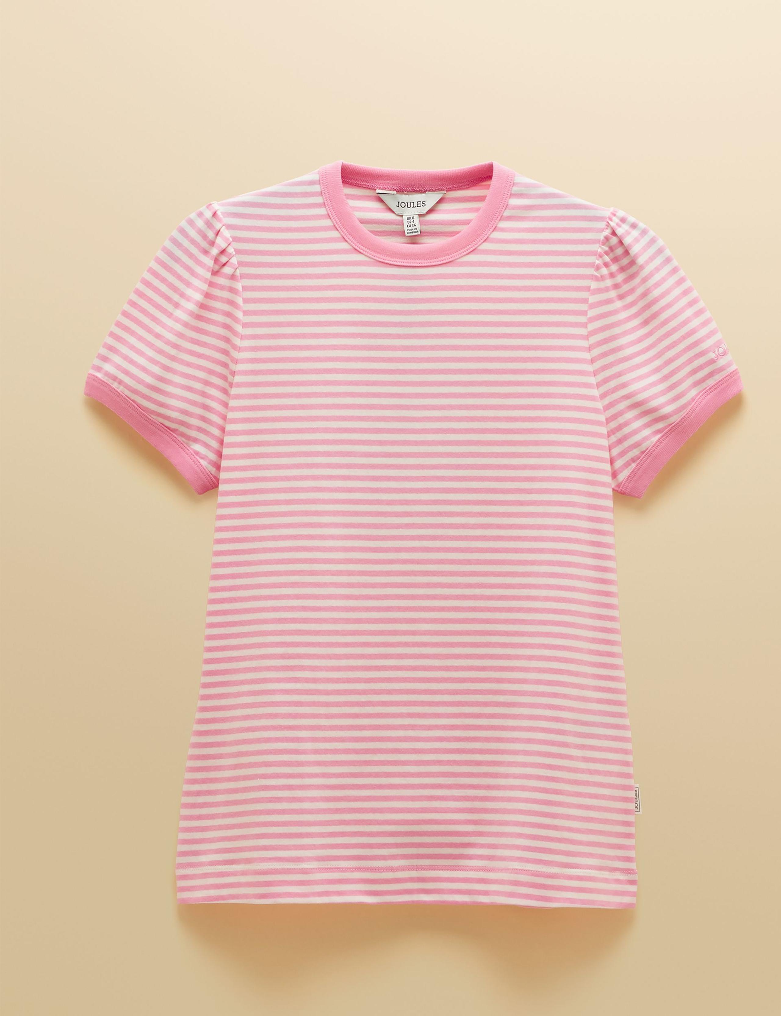 Pure Cotton Jersey Striped Top 2 of 8