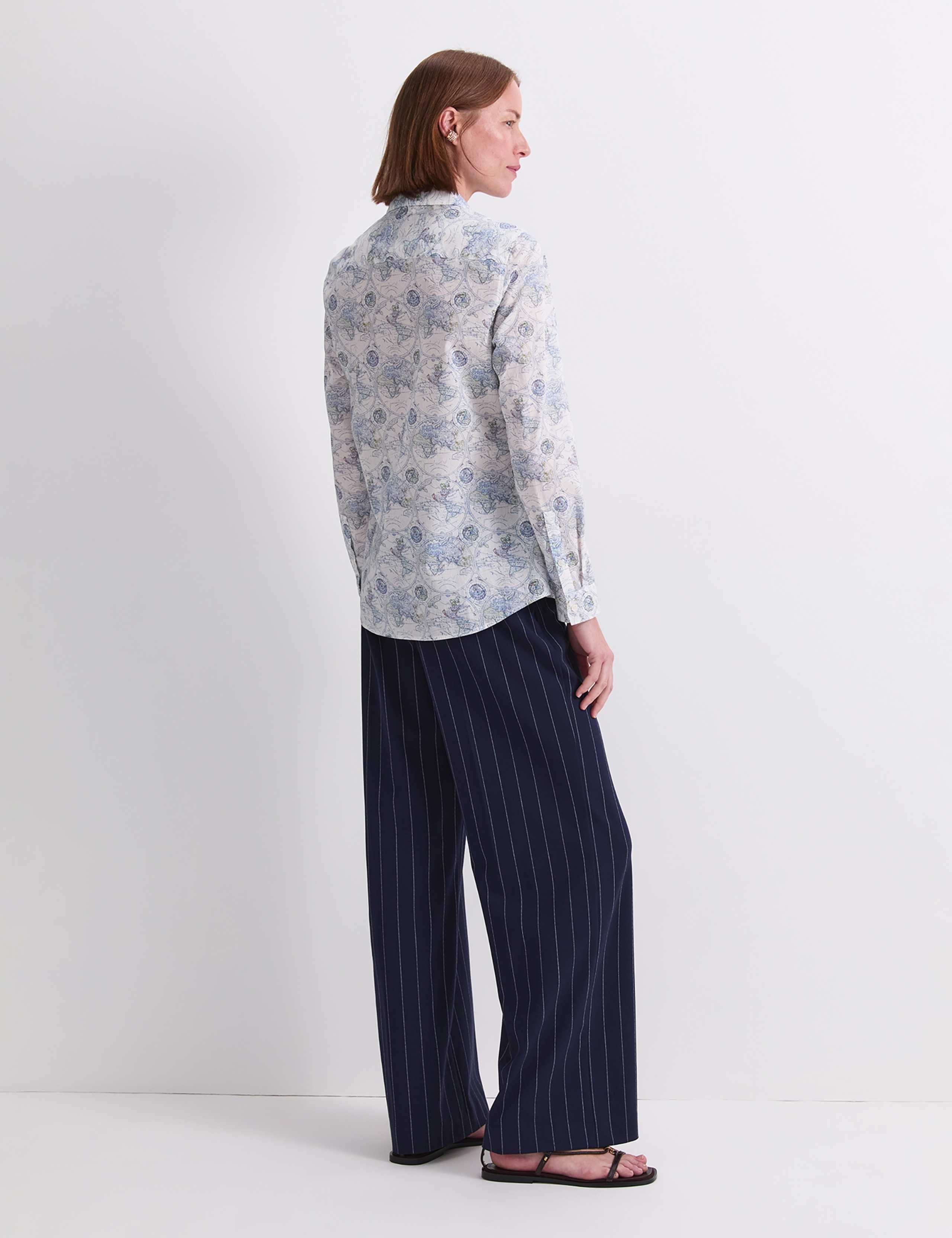Pure Cotton Printed Collared Shirt 3 of 8