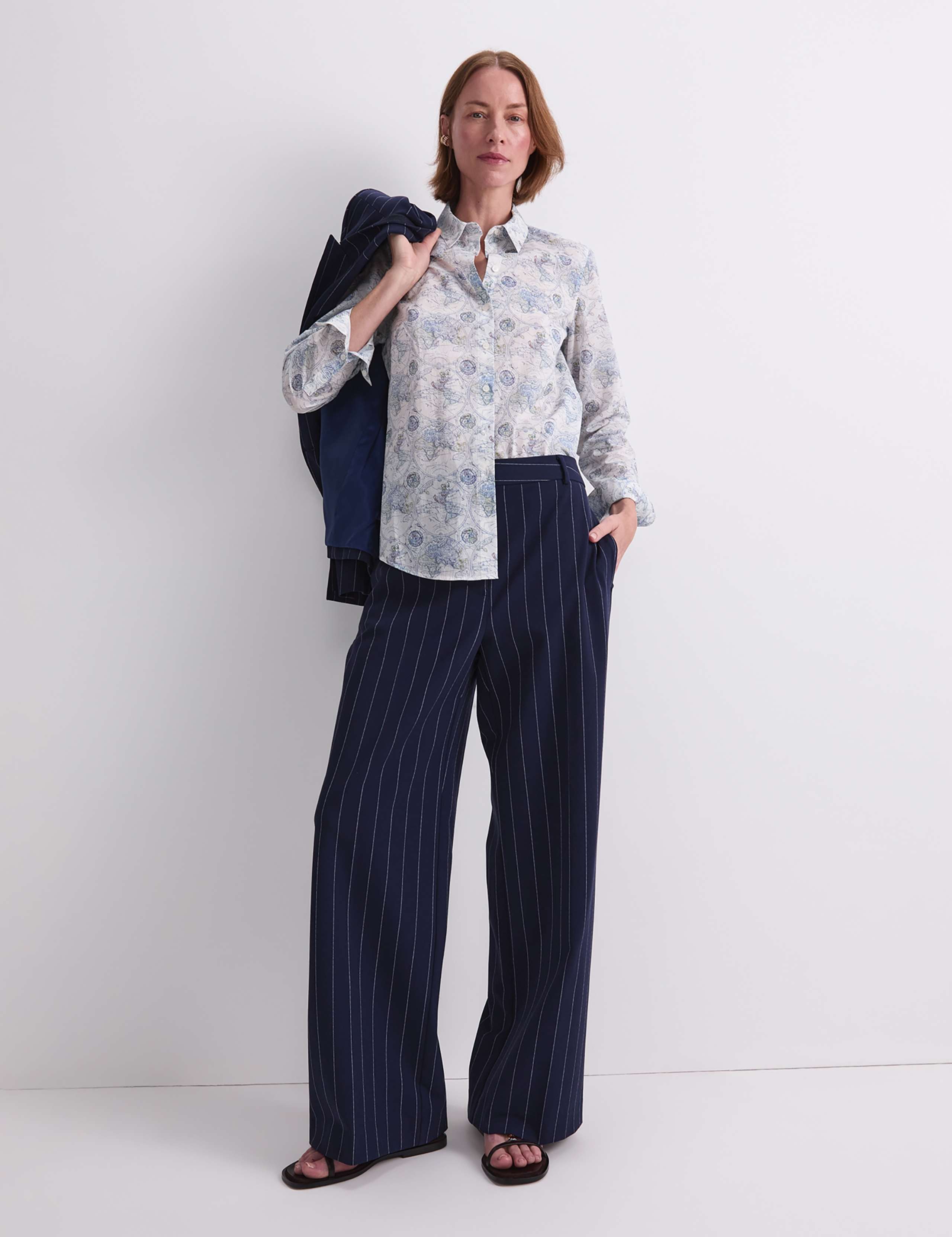 Pure Cotton Printed Collared Shirt 6 of 8