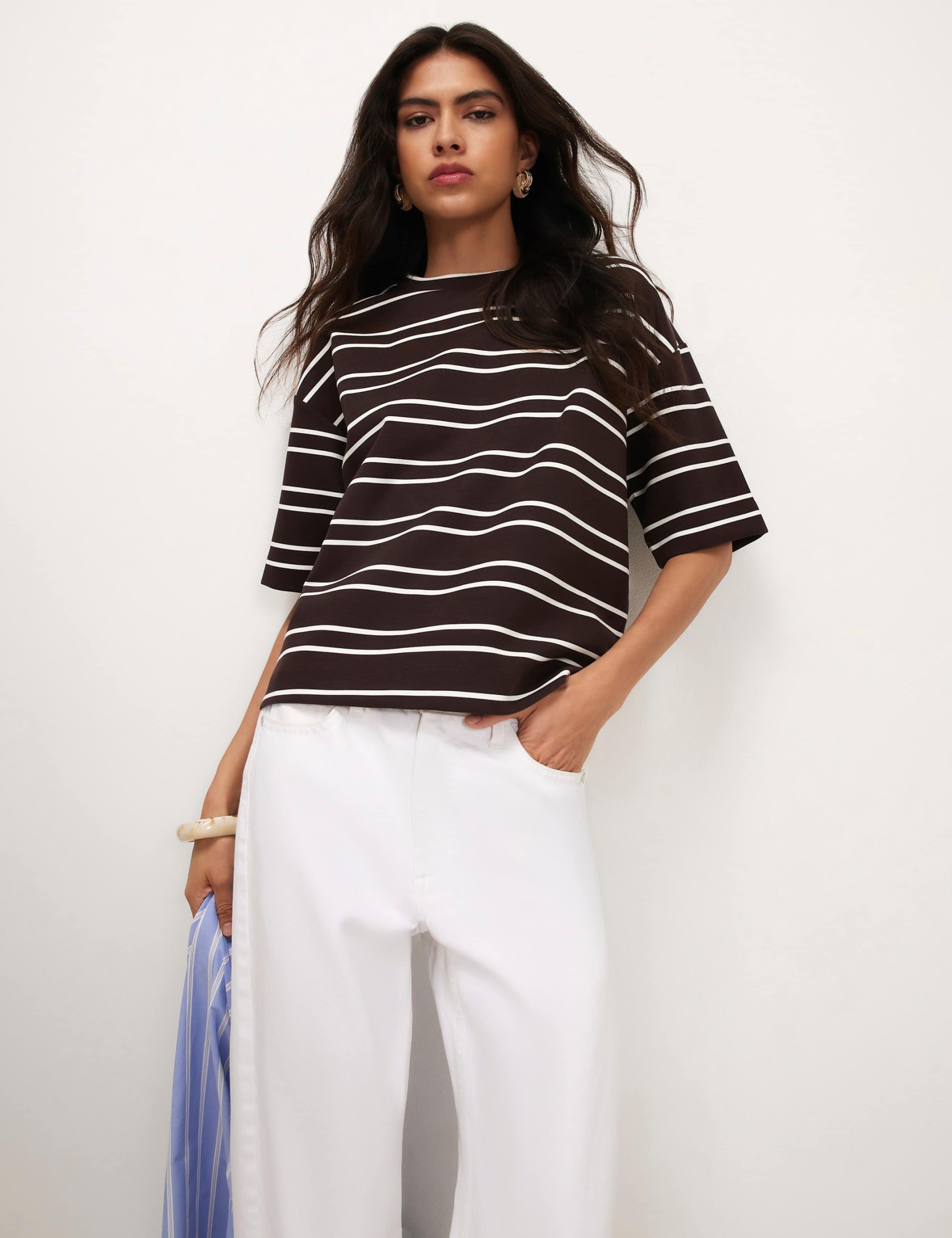 Striped Oversized T-Shirt 2 of 6