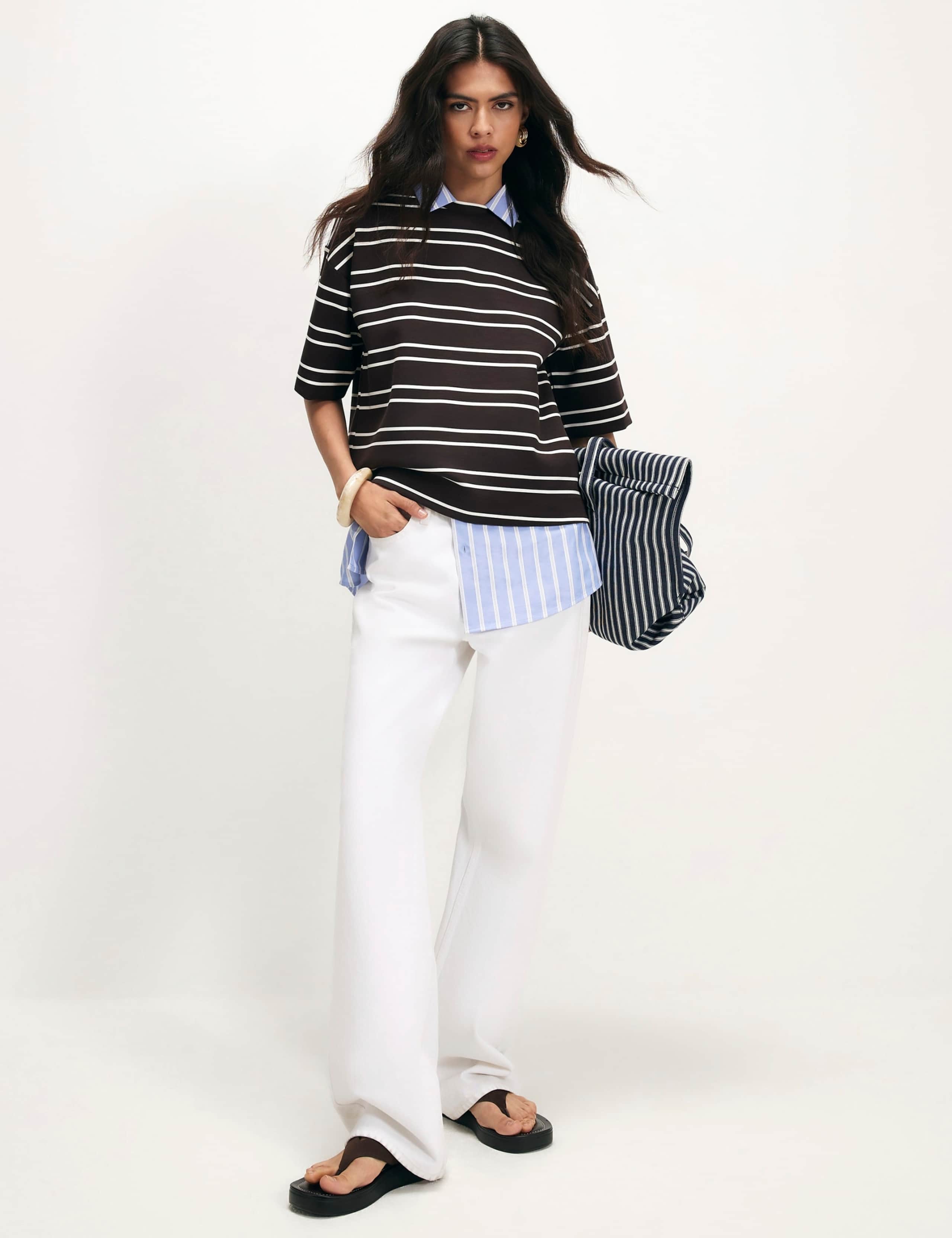 Striped Oversized T-Shirt 5 of 6