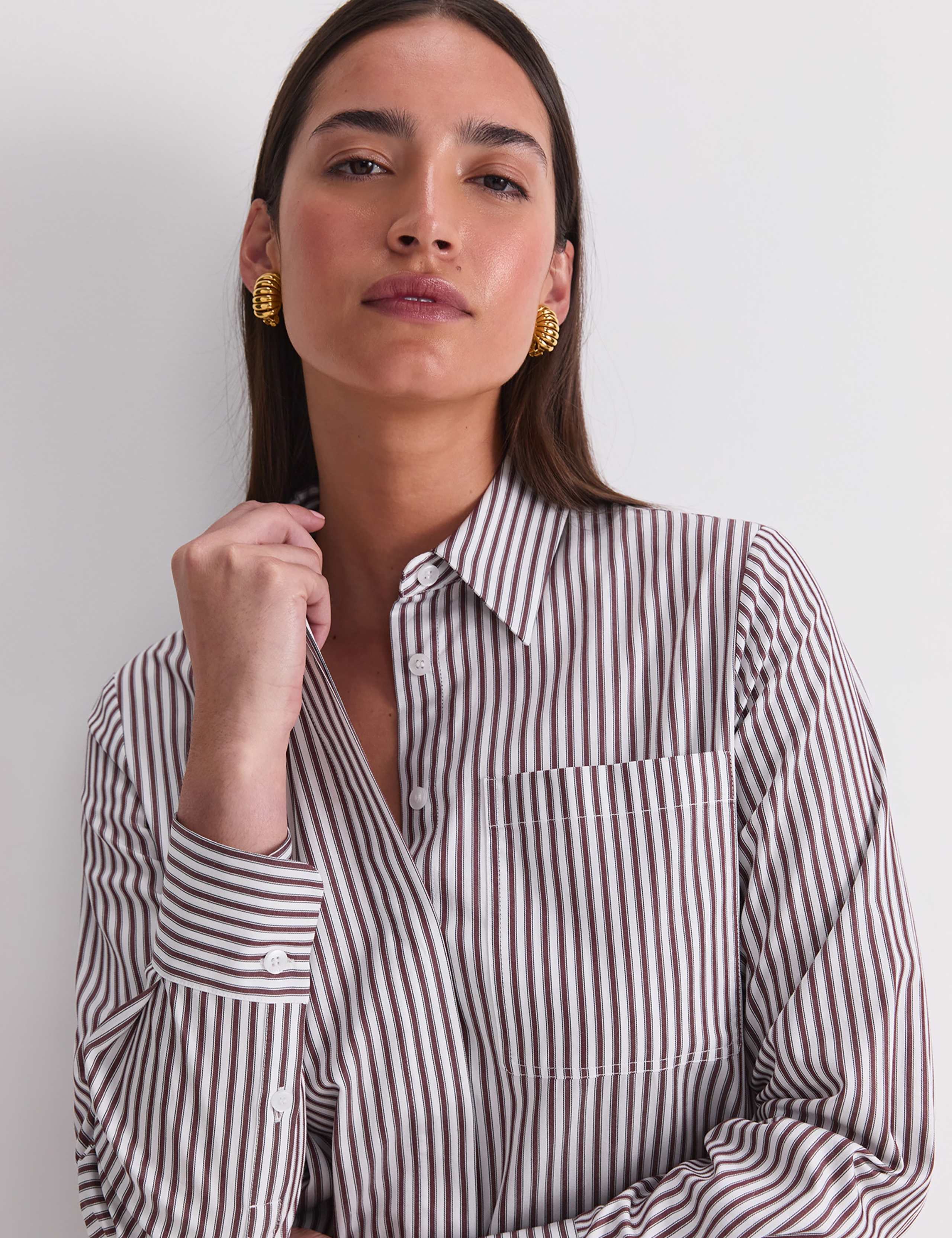 Pure Cotton Striped Shirt 6 of 7