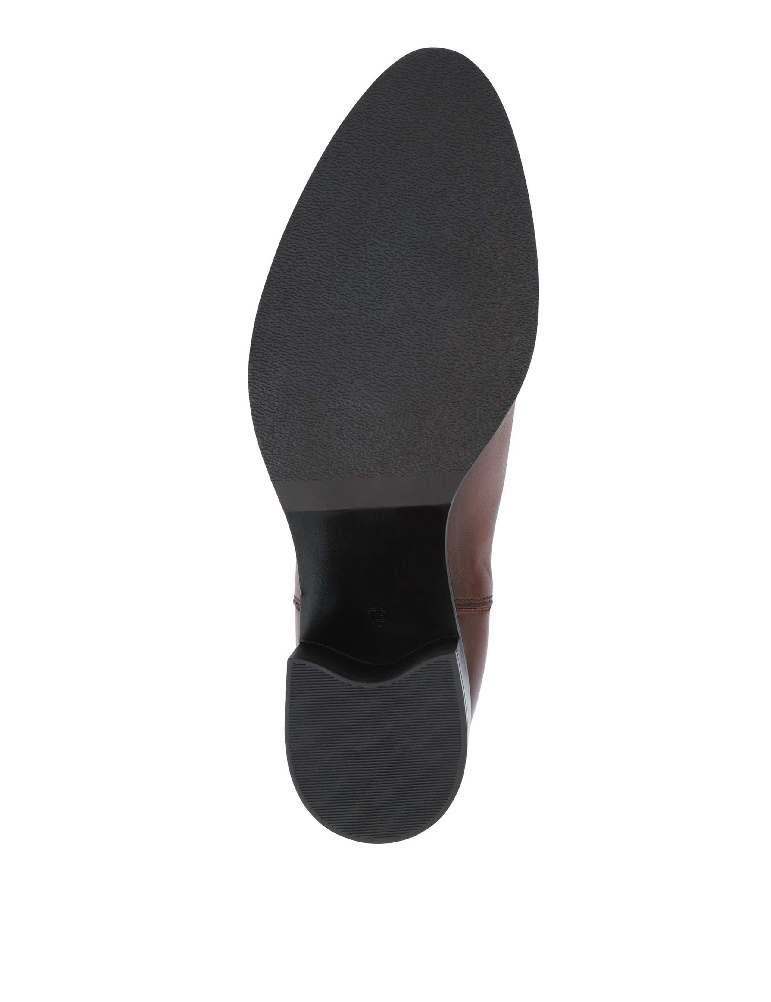 Leather Block Heel Chelsea Boots 5 of 5