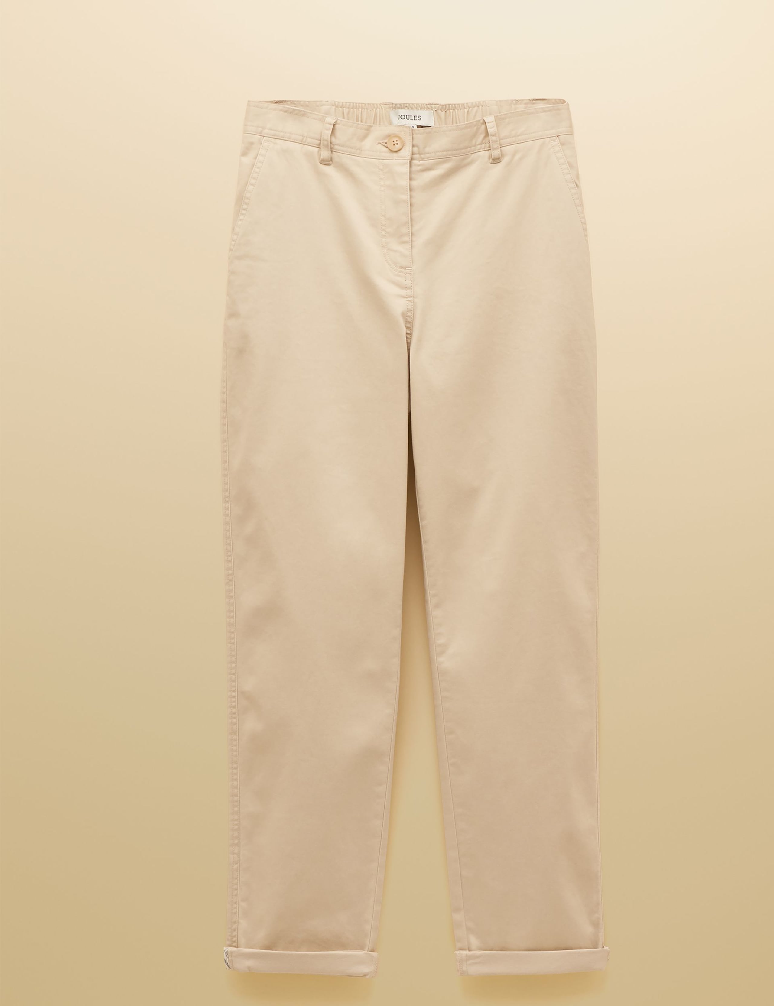 Cotton Rich Slim Fit Ankle Grazer Chinos 2 of 8