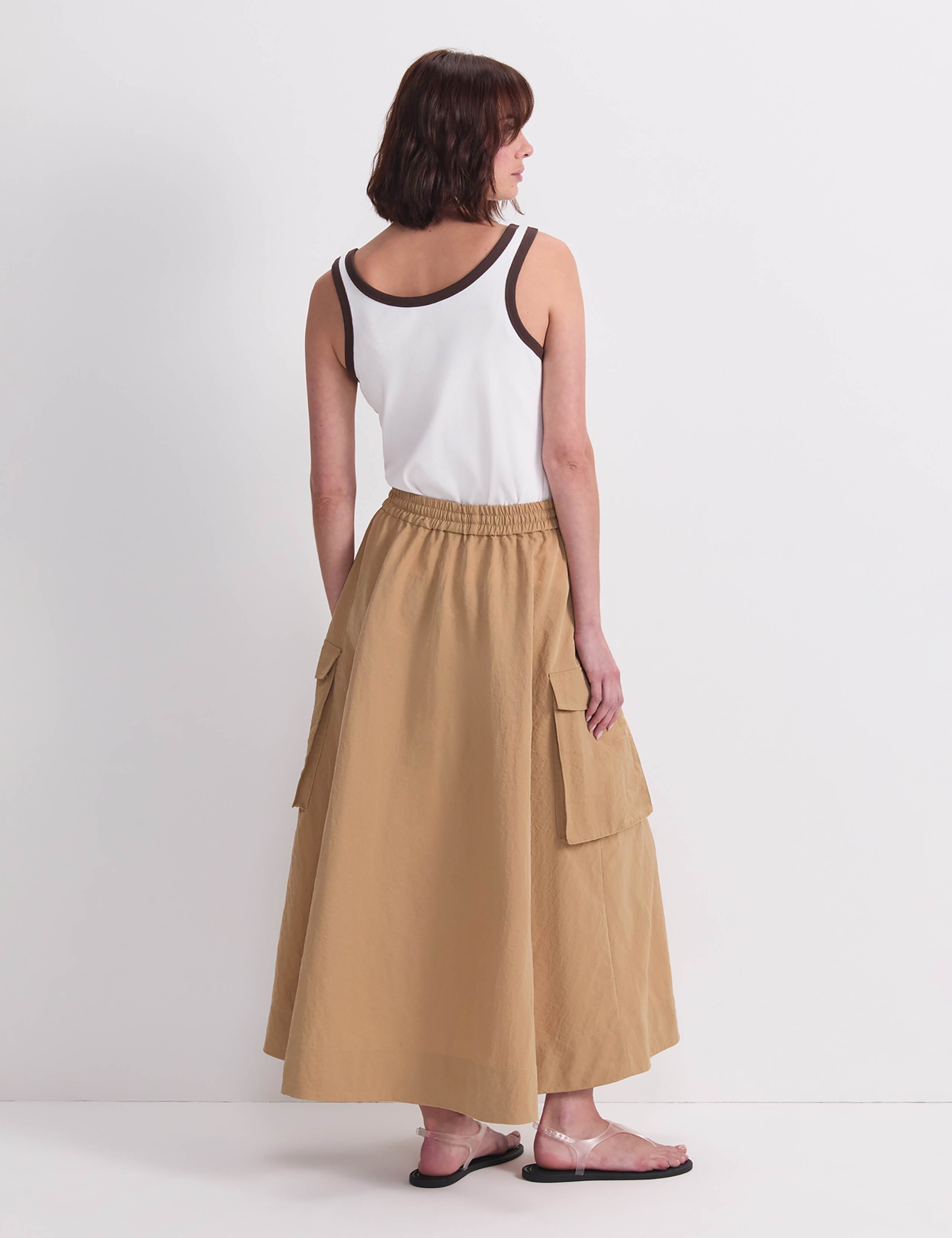 Maxi A-Line Skirt 2 of 6