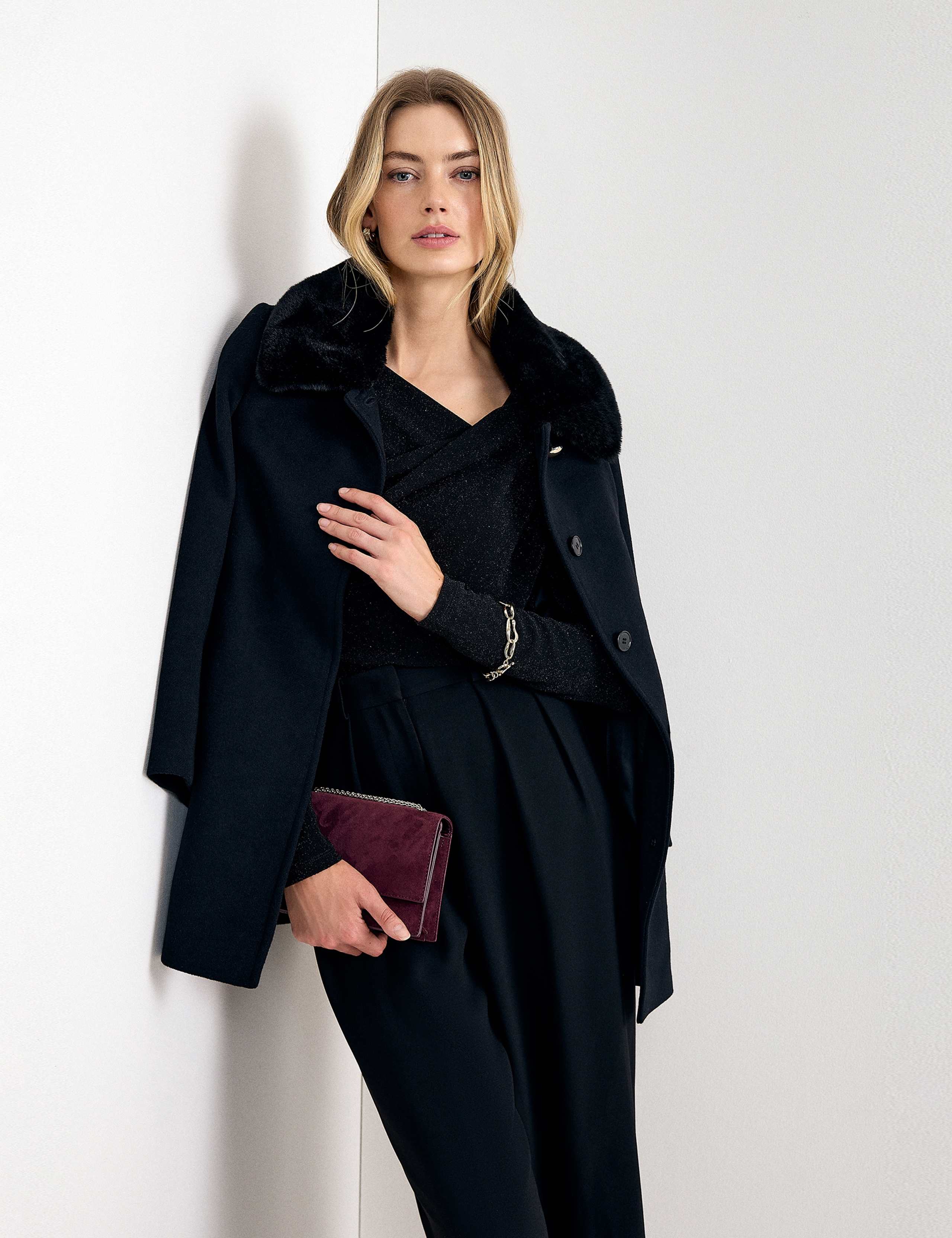 Sparkly Ruched Asymmetric Slash Neck Top 3 of 8