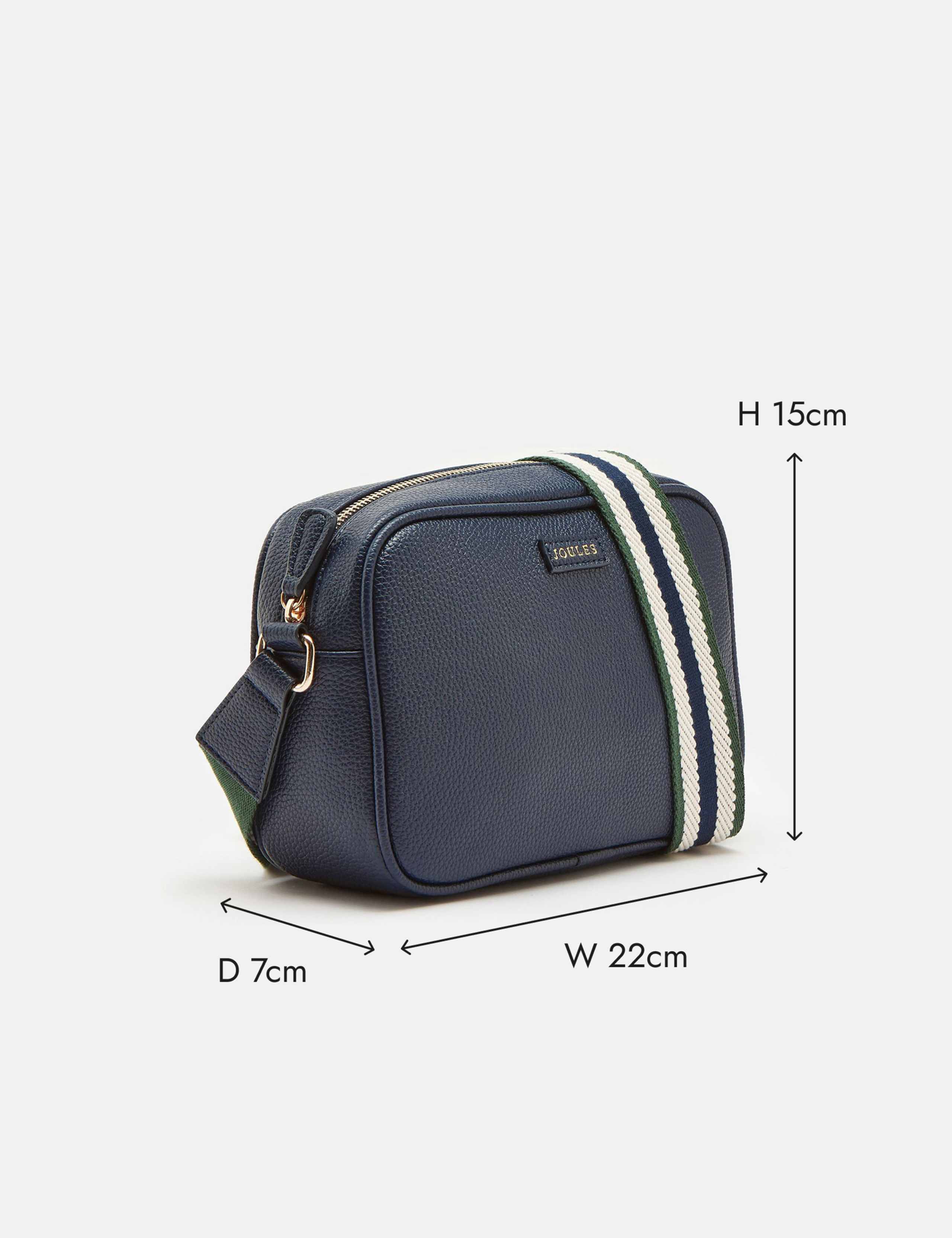 Webbing Strap Textured Cross Body Bag 8 of 8