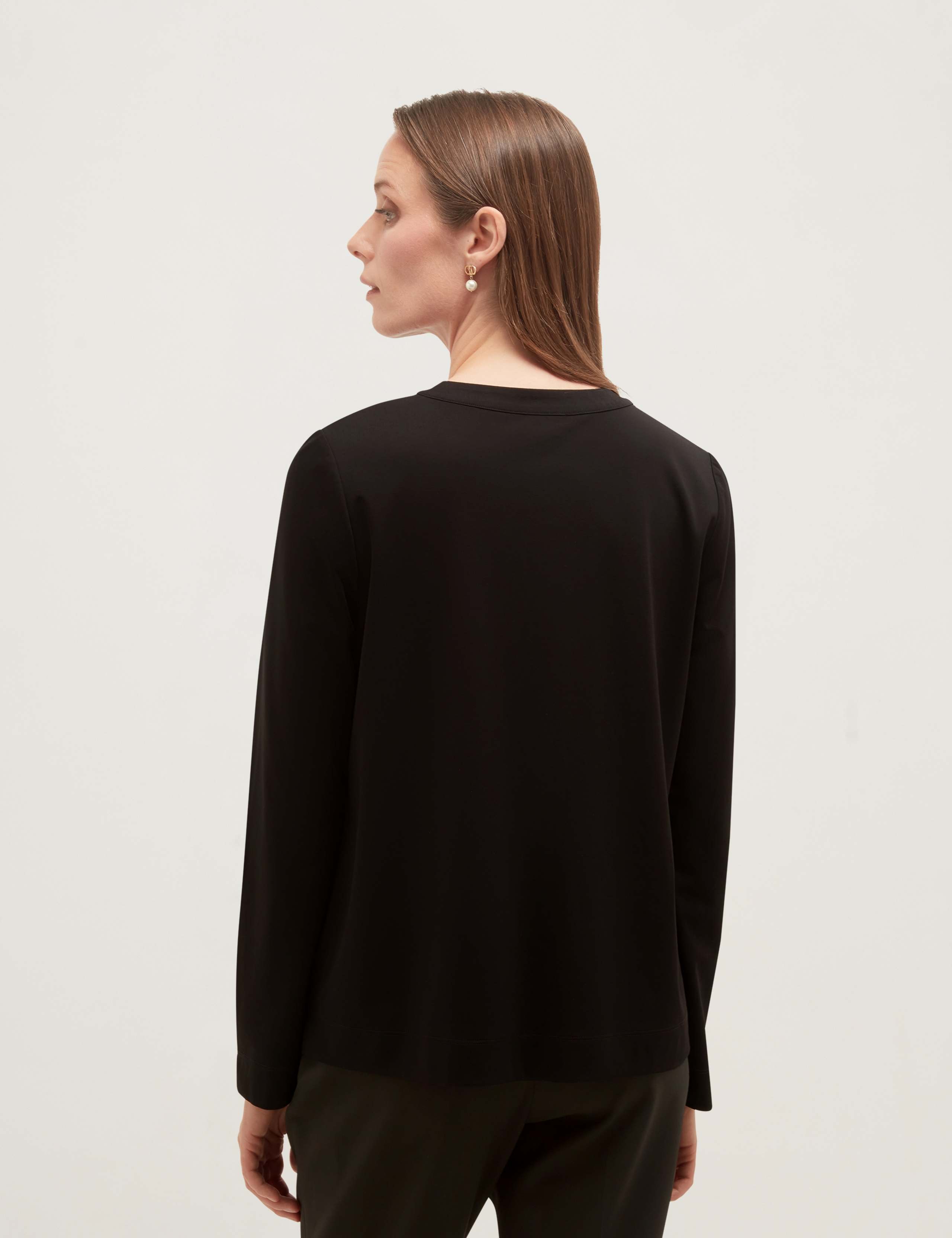 Ponte Crew Neck Top 3 of 5