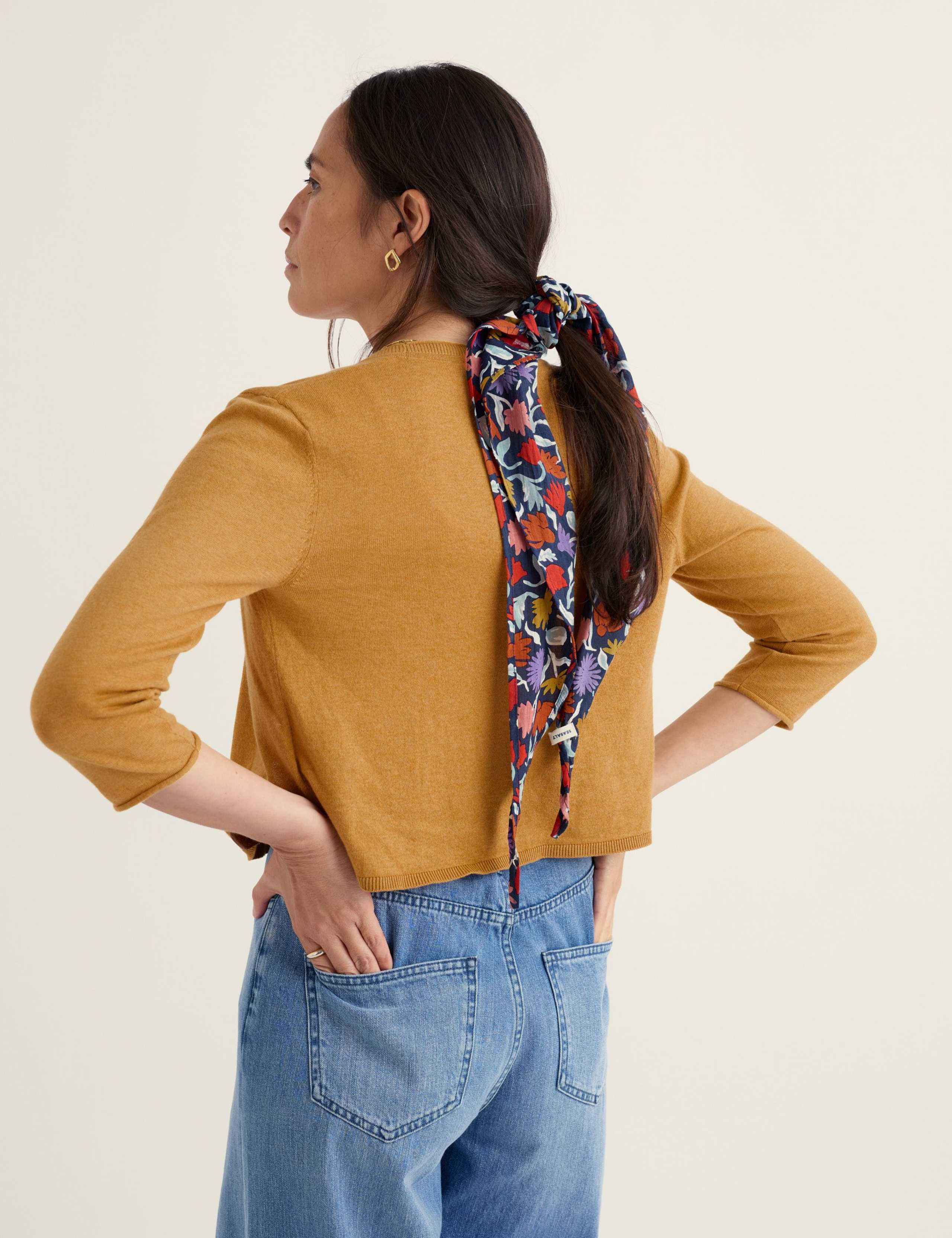 Pure Cotton Open Front Cardigan 4 of 5